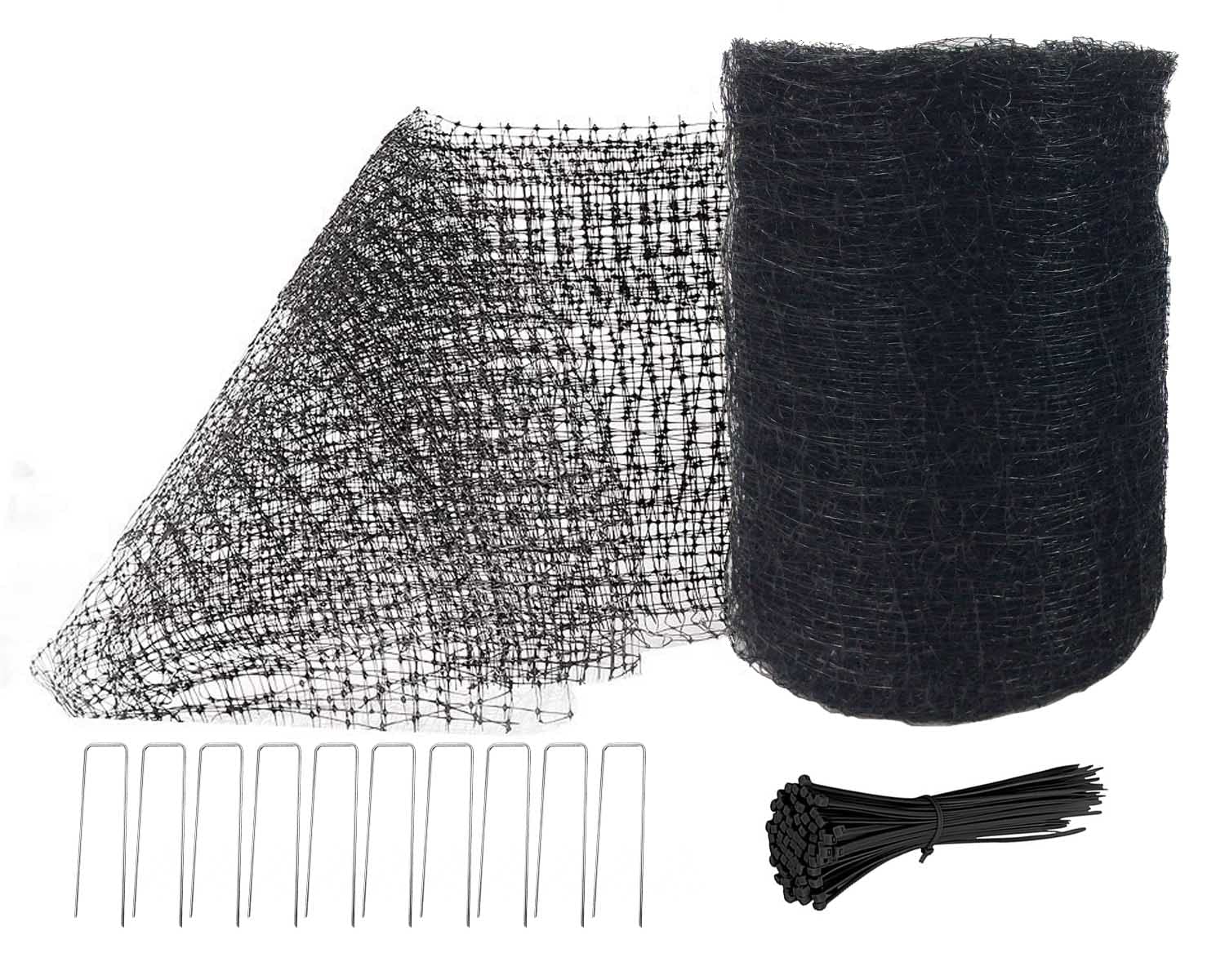 Feitore Deer Fence Netting، شبكة سياج للغزلان، 7 × 100 قدم، شبكة حماية ضد الطيور والغزلان، شبكة واقية قابلة لإعادة الاستخدام للحديقة لحماية النباتات وأشجار الفاكهة والخضروات من الطيور والحيوانات الأخرى