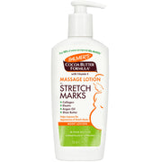 Palmer's Cocoa Butter Formula Massage Lotion For Stretch Marks, Pregnancy Skin Care, Belly Cream with Collagen, Elastin, Argan OIl and Shea Butter, 8.5 Ounces