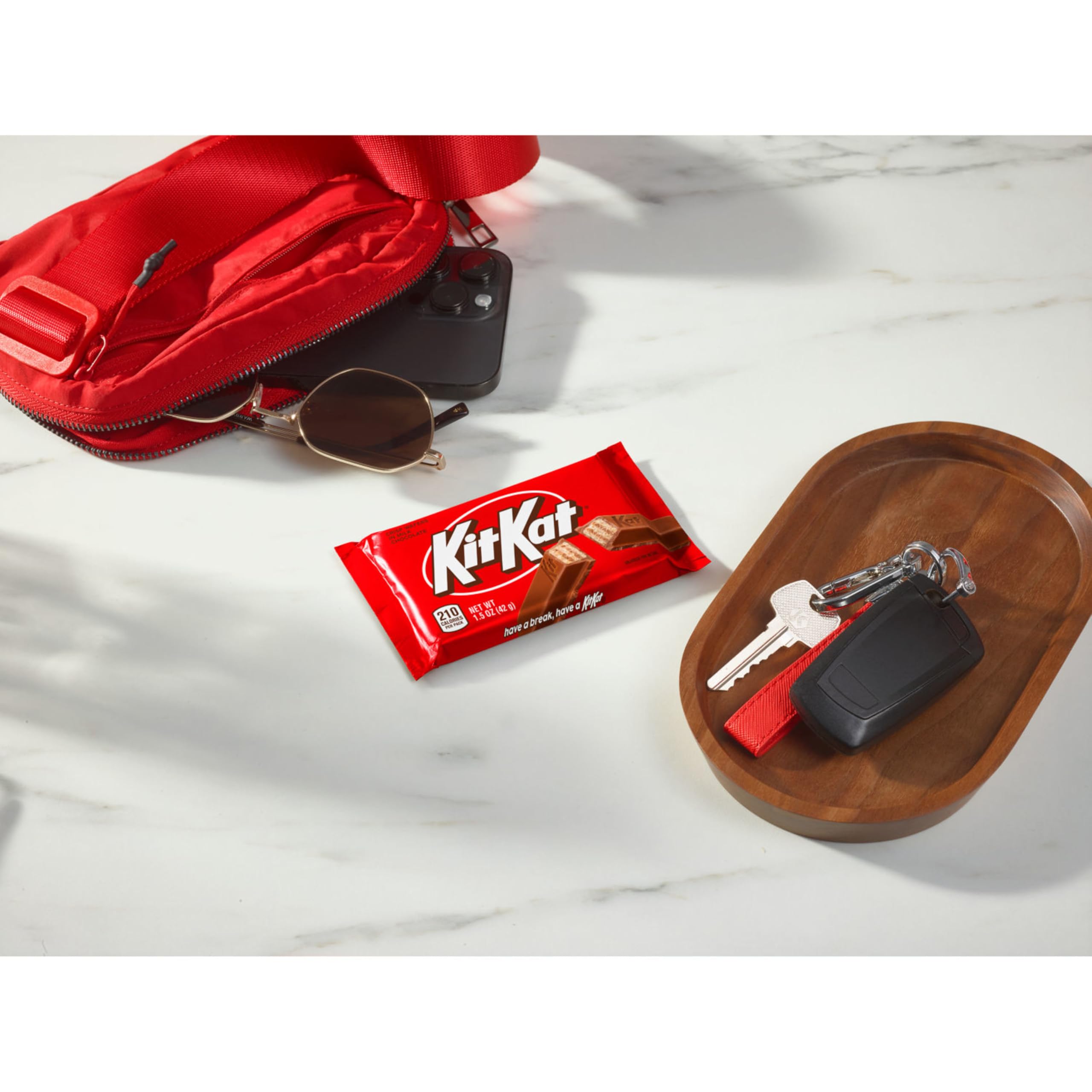KIT KAT Milk Chocolate Wafer Candy Bars, Halloween Candy, 1.5 oz (36 Count)