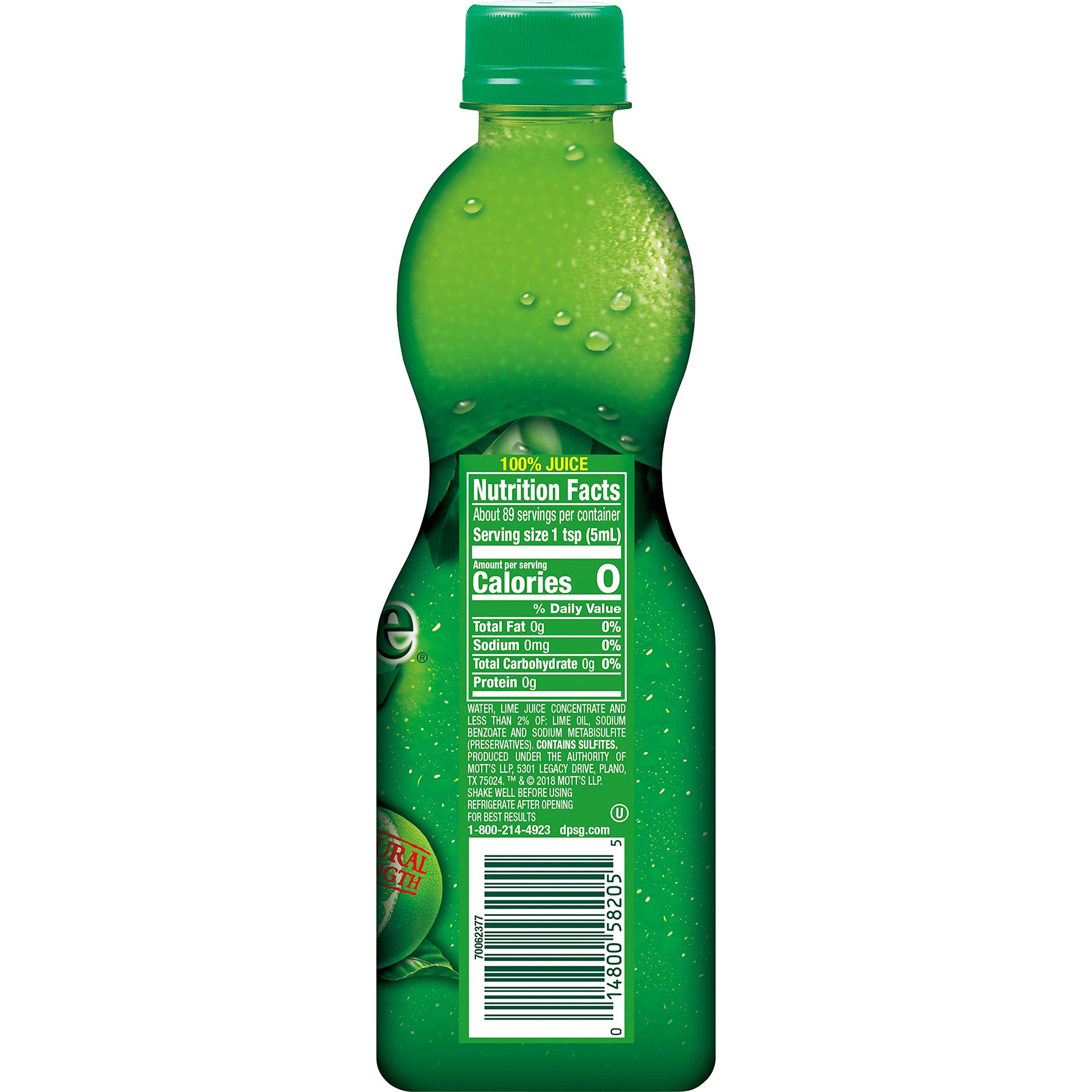 ReaLime 100% Lime Juice, 15 fl oz bottle (Pack of 12), Made with Lime Juice from Concentrate, Gluten-Free, Sodium Free, Perfect Mixer to add to Cocktails and Marinades