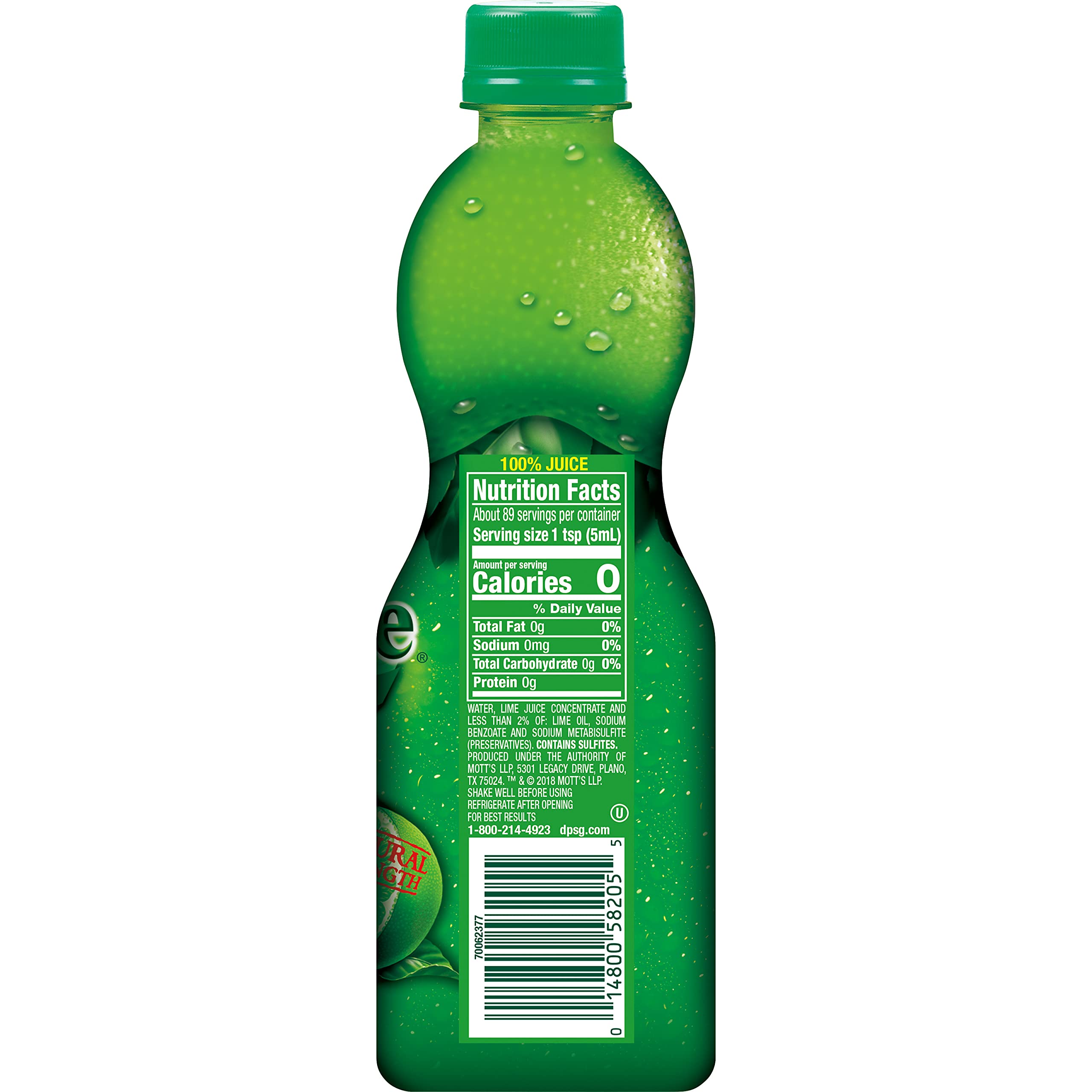 ReaLime 100% Lime Juice, 15 fl oz bottle (Pack of 12), Made with Lime Juice from Concentrate, Gluten-Free, Sodium Free, Perfect Mixer to add to Cocktails and Marinades