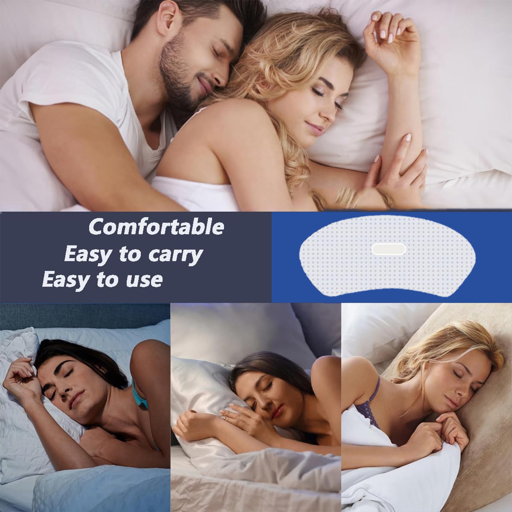 ZOUARU 120PCS Breathable Strips-Pain Free Removal-Adhesion for Skin-Breathable and Hypoallergenic, Transparently