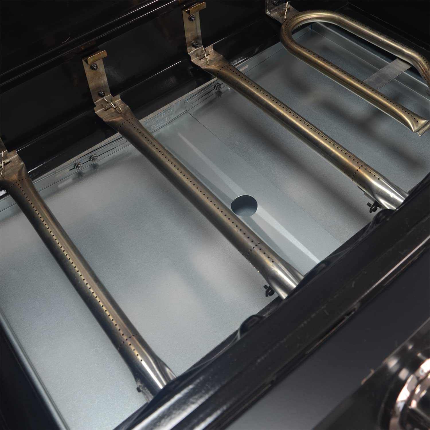 Grease Tray with Catch Pan - Dyna Glo Grill Replacement Parts, Universal Drip Pan for 4/5 Burner Gas Grill Models from Dyna Glo, Nexgrill, Expert Grill, Kenmore, BHG and More (24"-30")