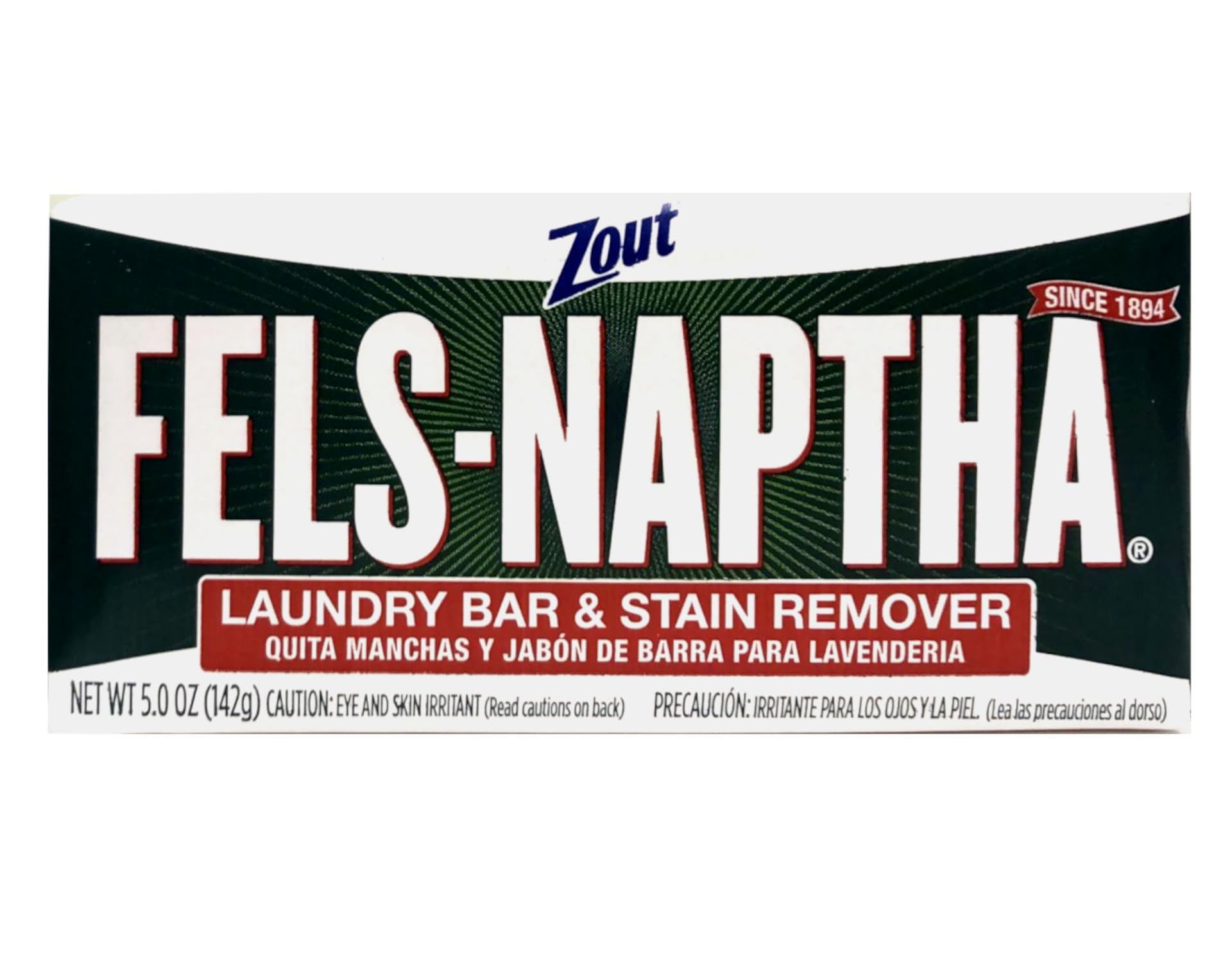Fels Naptha Laundry Soap Bar & Stain Remover - Pack of 2 by Fels Naptha