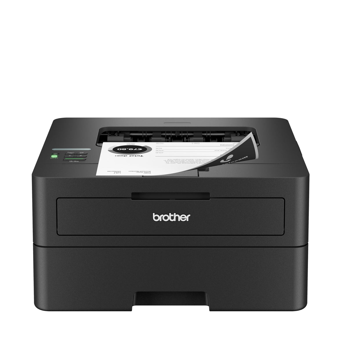 Brother HL-L2460DW Kabelloser kompakter Monochrom-Laserdrucker mit Duplex, mobilem Druck, Schwarz-Weiß-Ausgabe