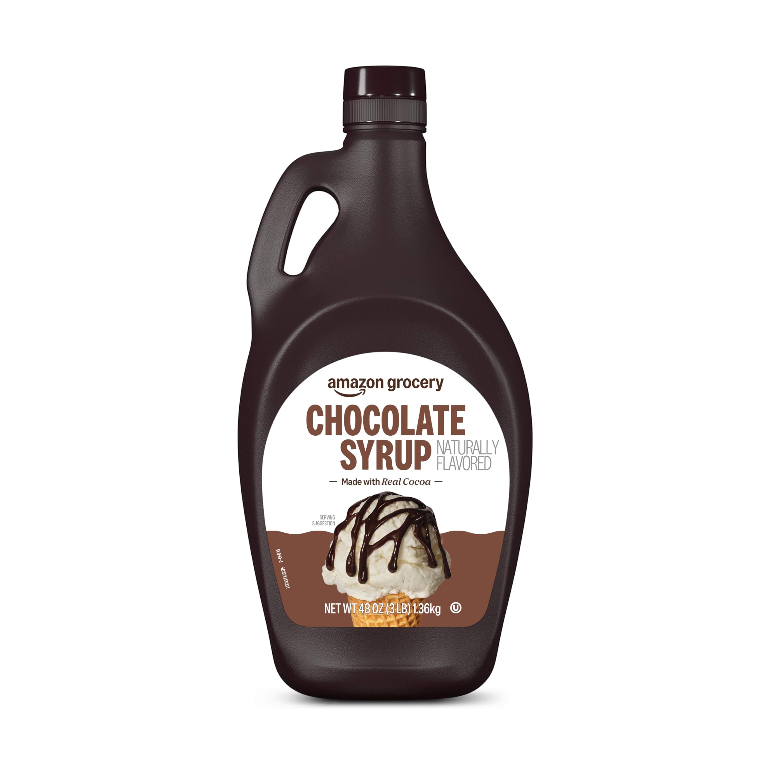 Brand - Happy Belly Chocolate Syrup, 48 oz, 3 Pound (Pack of 1)