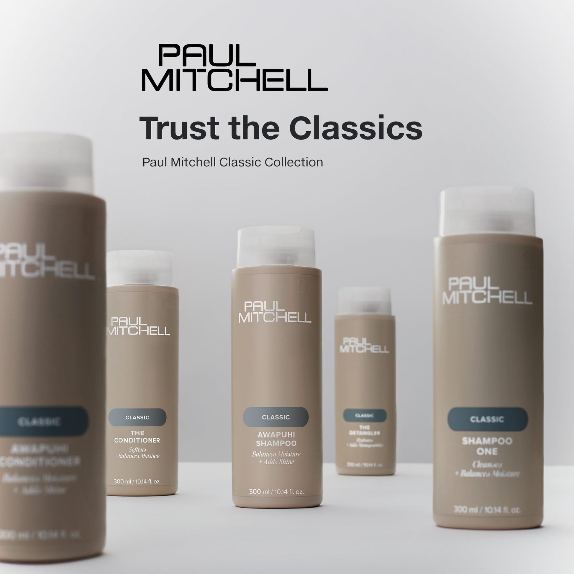 Paul Mitchell Awapuhi Shampoo, Balances Moisture + Adds Shine, For All Hair Types, Especially Fine + Static-Prone Hair, 16.9 fl. oz.