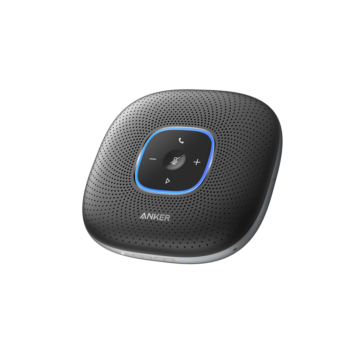 مكبر صوت Anker PowerConf، مكبر صوت للمؤتمرات معتمد من Zoom، مع 6 ميكروفونات، التقاط صوت محسن بزاوية 360 درجة، 24 ساعة من وقت المكالمات، بلوتوث 5.3، USB C، متوافق مع المنصات الرائدة لمساحات العمل الشخصية
