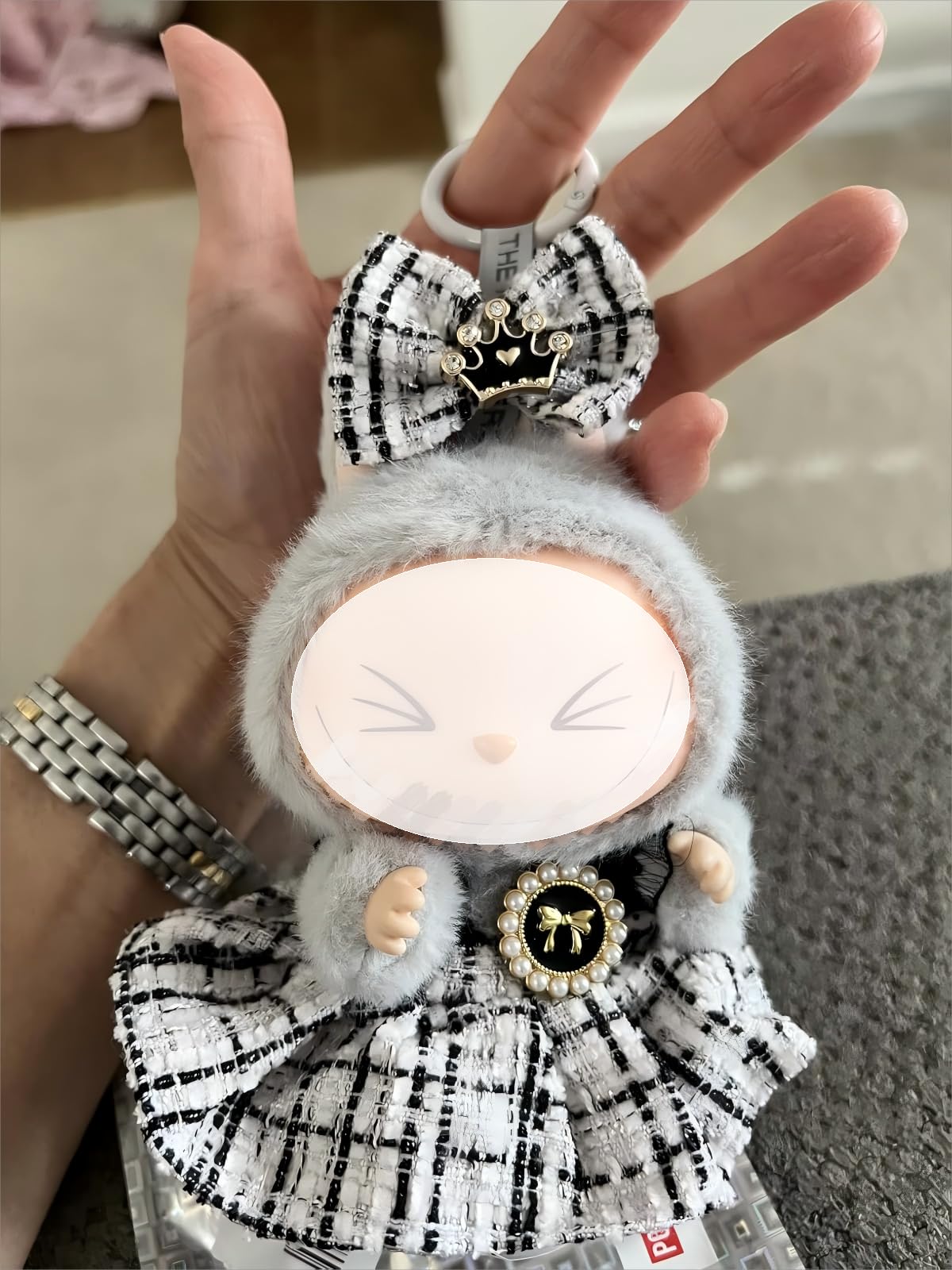 Clothes for LABUBU 17cm Doll (NO Doll),Outfit for LABUBU,Clothes Set for LABUBU Dress Up,Accessories for LABUBU
