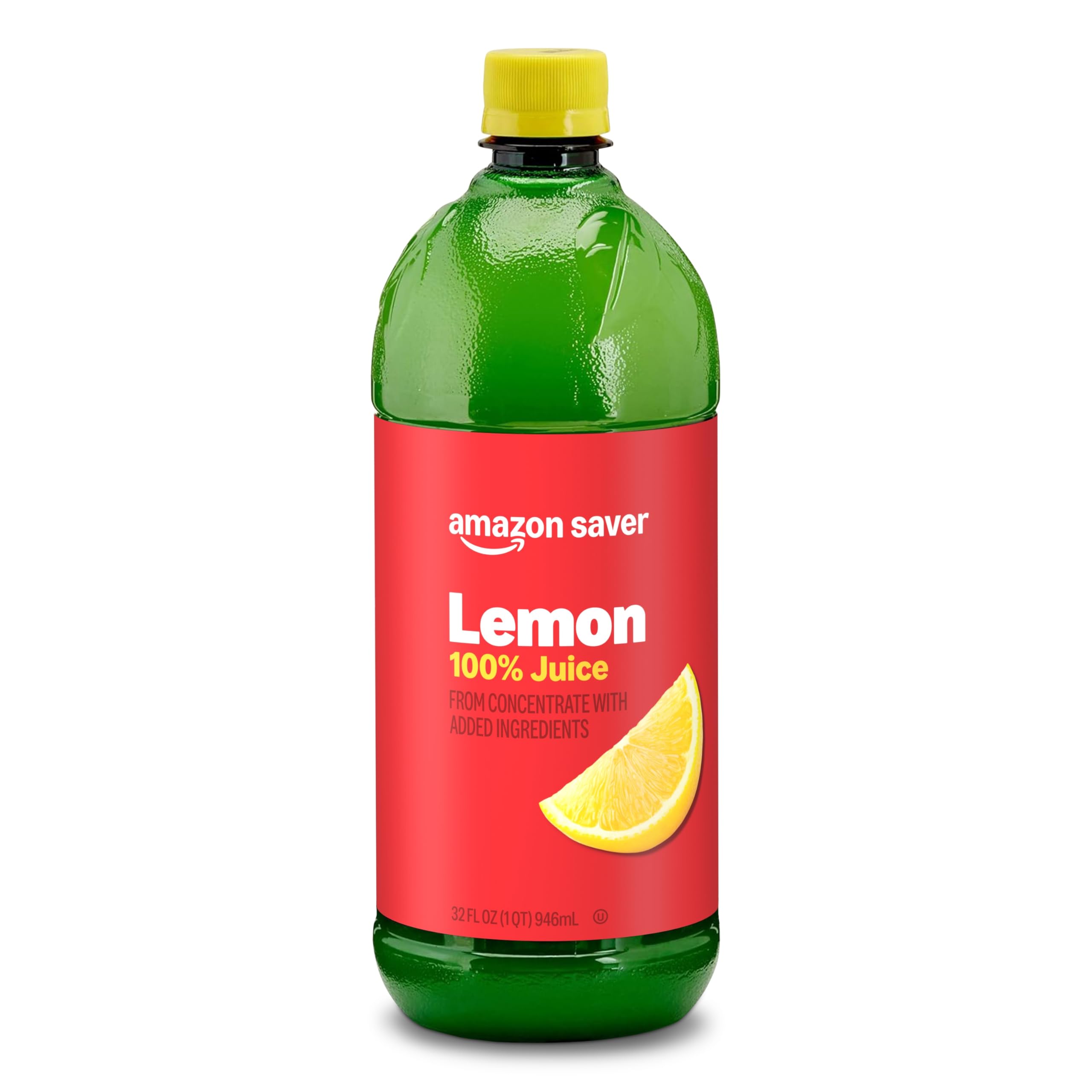 Saver, Lemon Juice, 32 Fl Oz (Previously Happy Belly, Packaging May Vary)