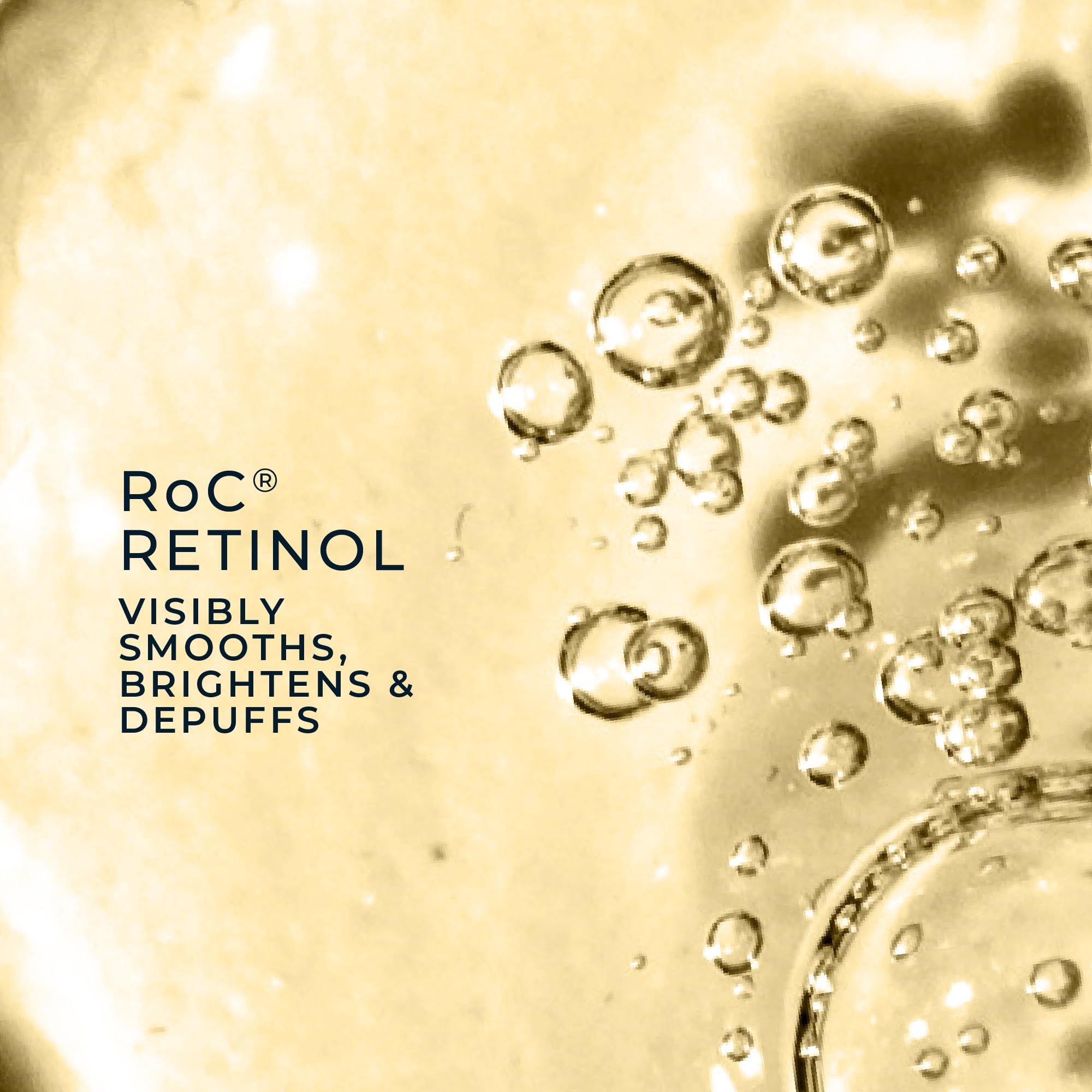 RoC Retinol Correxion Under Eye Cream for Dark Circles & Puffiness, Daily Wrinkle Cream, Anti Aging Skin Care Treatment Women and Men, 0.5 oz (Packaging May Vary)