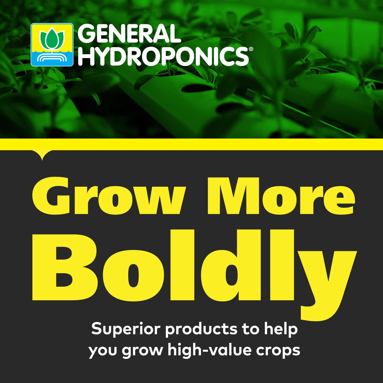 General Hydroponics pH Down Liquid Premium Buffering For pH Stability, Quart