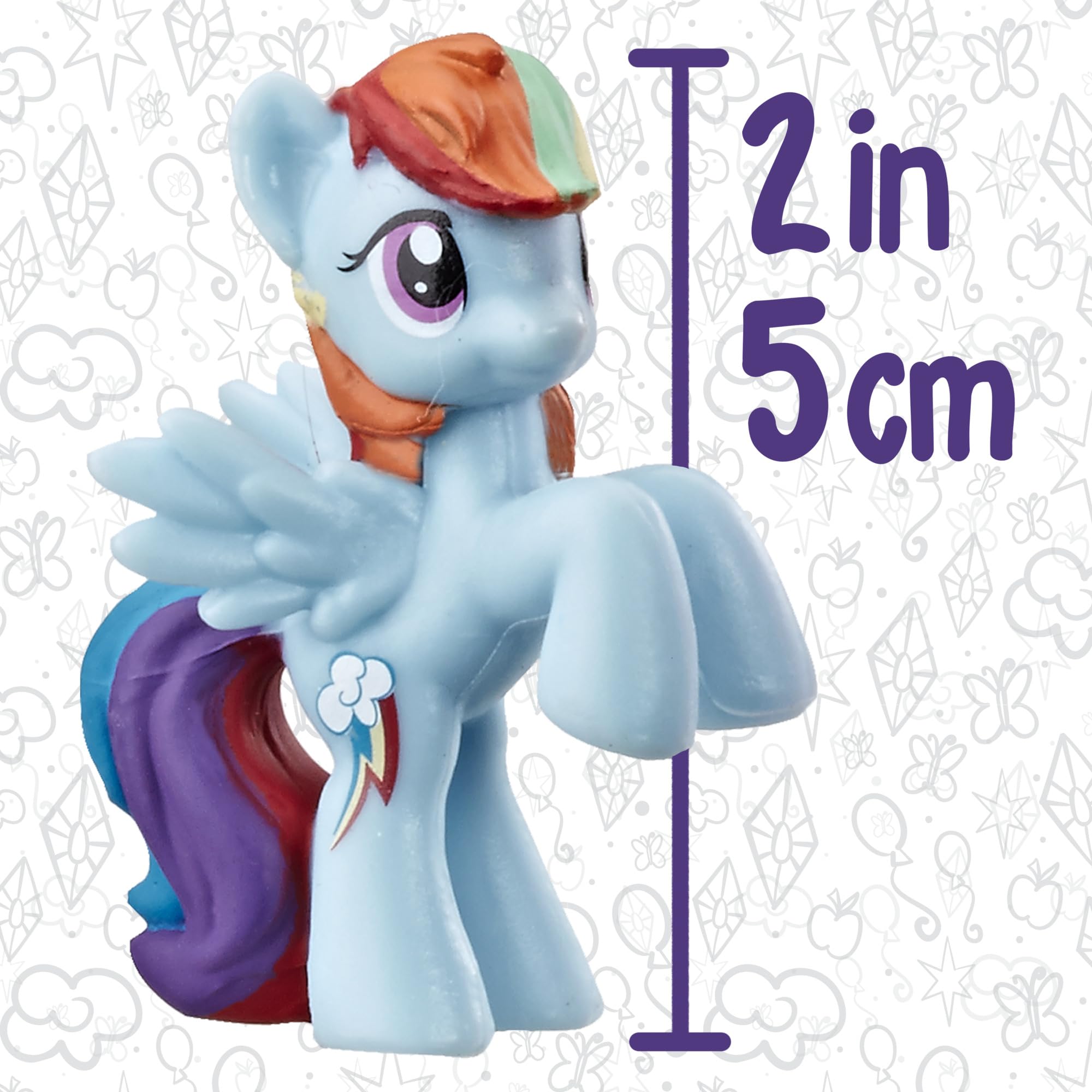 My Little Pony Toy Rainbow Equestria Favorites 10 Figure Collection, for Kids Ages 3 Years Old and Up (Amazon Exclusive)