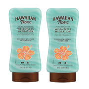 Hawaiian Tropic Weightless Hydration After Sun Lotion with Aloe, 6oz Twin Pack | Hawaiian Tropic Lotion, Moisturizing Lotion, After Sun Care, After Sun Moisturizer, 6oz each Twin Pack