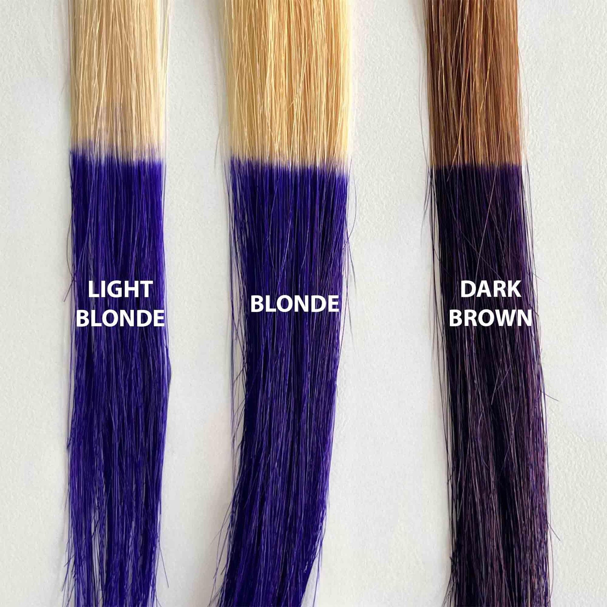 20 Purple Premium Natural Semi Permanent Hair Color