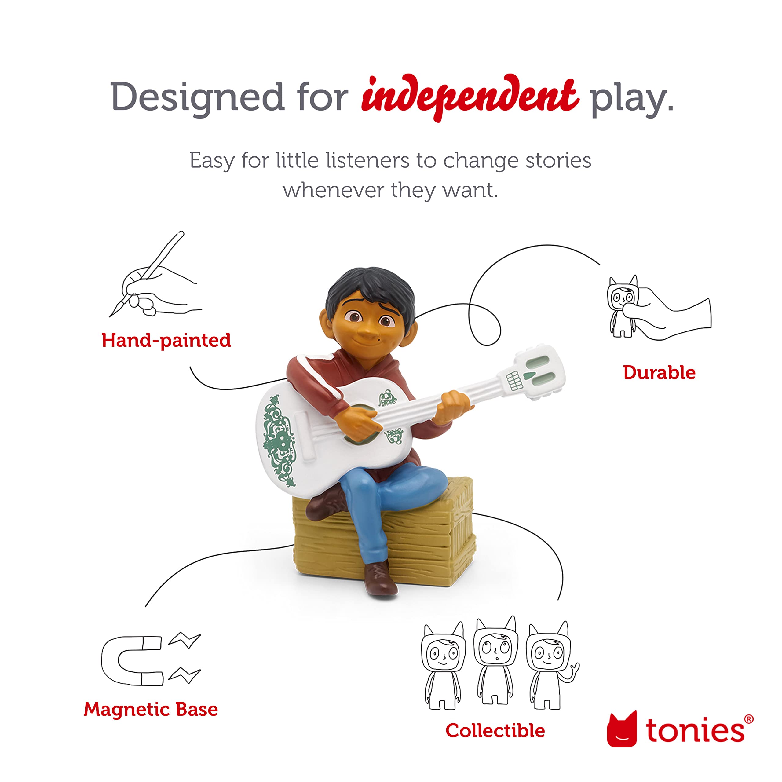 Tonies Miguel Audio Toy Figurine from Disney and Pixar's Coco