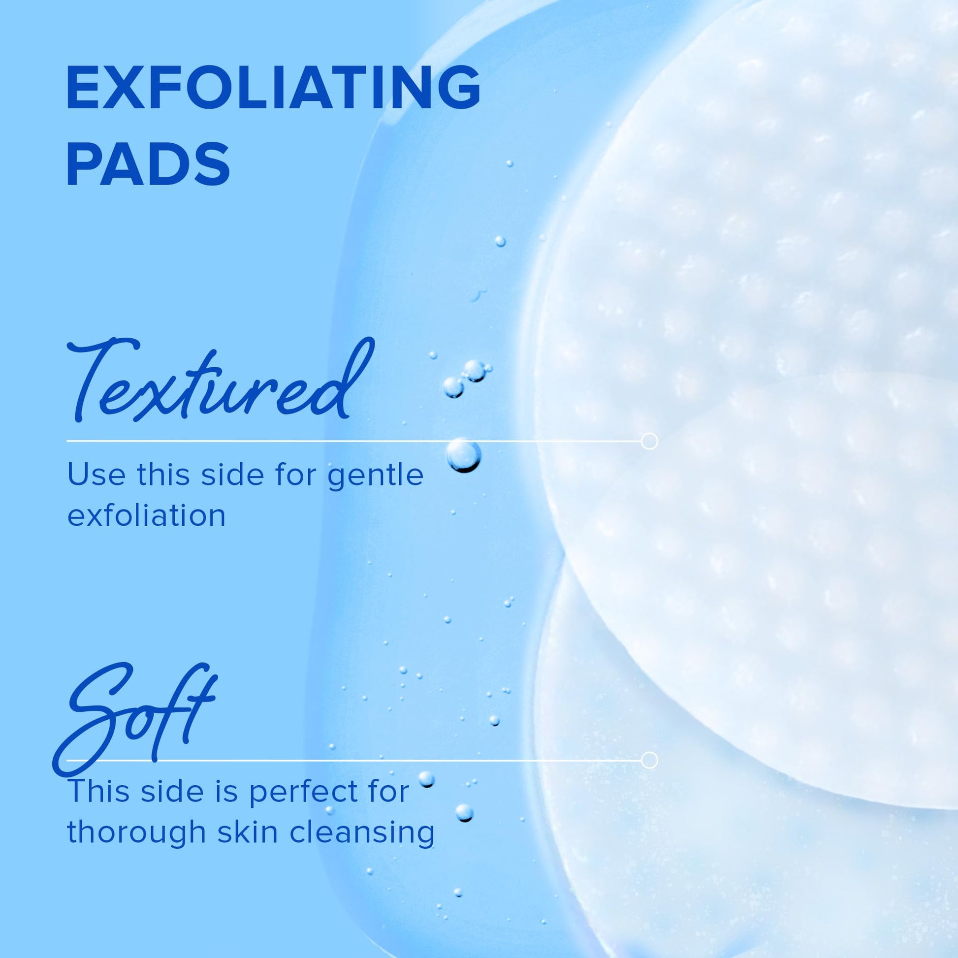 MAREE Glycolic Acid Pads - Toner Pads for Face Cleansing - Exfoliating Pad with Tea Tree Oil, Salicylic Acid & Vitamins E, B3, B5 - Facial Polishes & Peels, Skin Pore Resurfacing & Radiance - 50 Count