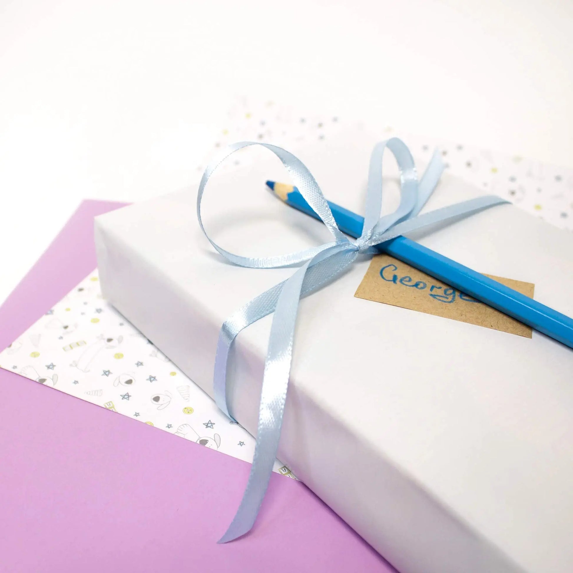 Light Blue Ribbon 1/4 Inches 36 Yards Satin Roll Perfect for Art, Wedding, Wreath, Baby Shower, Packing Birthday, DIY Hair Accessories Scrapbooking Wrapping Christmas Other Projects Sky Color