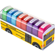 Teacher Stamps - Self Inking Motivational Encouraging and Colorful Set for School Classroom and Homeschool Setting (Set of 8)