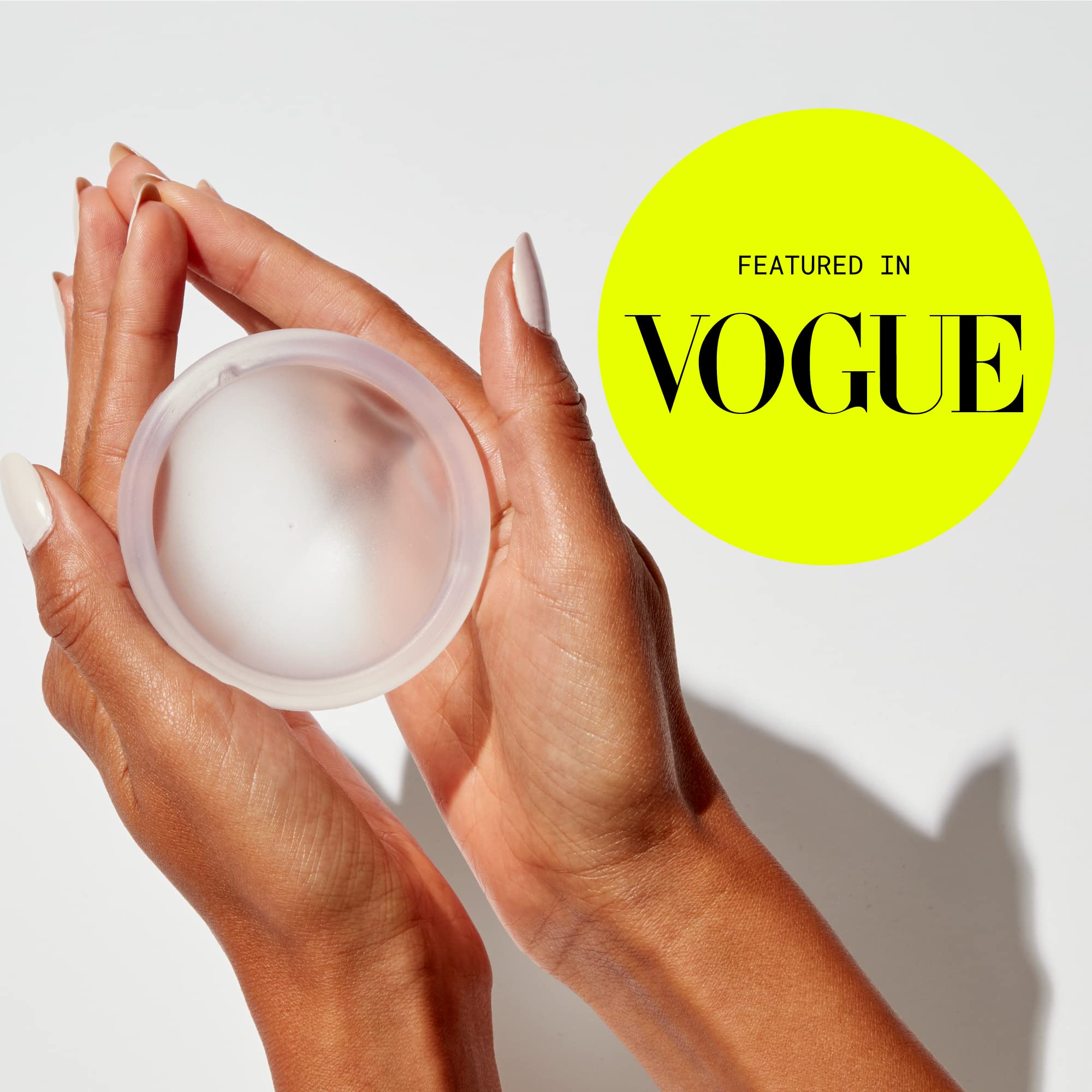 Flex Reusable Disc | Reusable Menstrual Disc | Tampon, Pad, and Cup Alternative | Capacity of 6 Super Tampons | Lasts for Years | Includes Carrying Pouch & 2 Free Disposable Discs