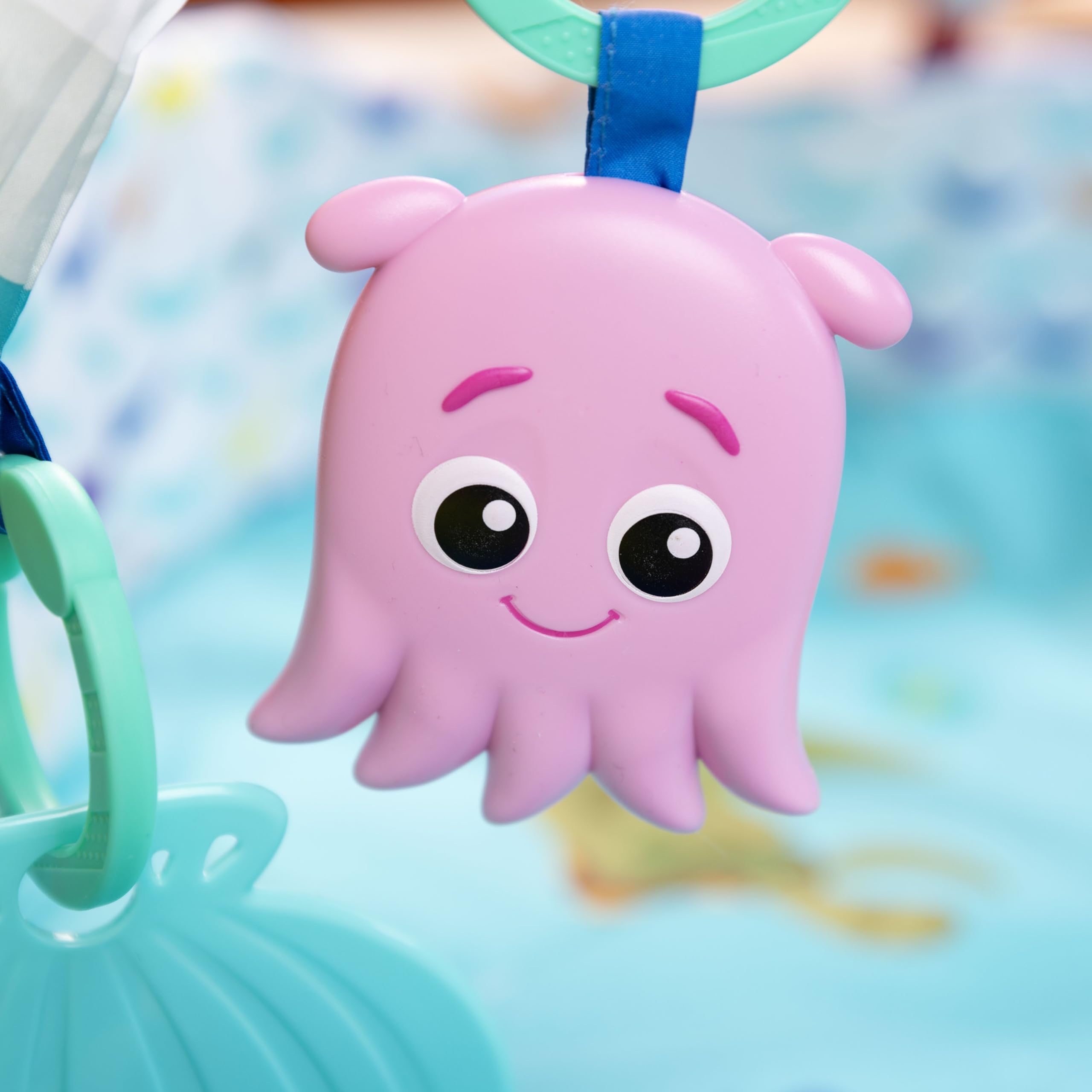Bright Starts Disney Baby Finding Nemo Mr. Ray Ocean Lights & Music Gym, Ages Newborn +