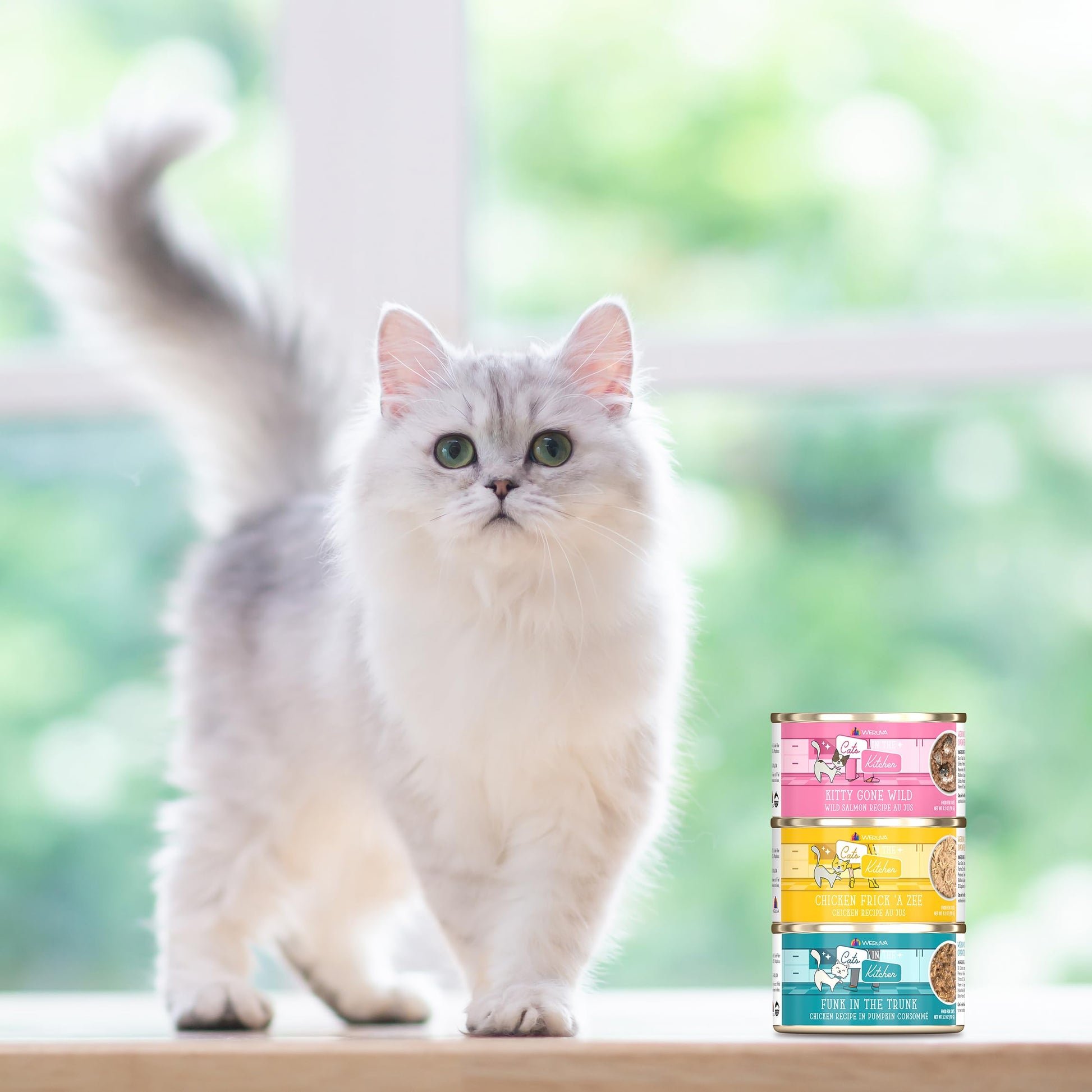 Weruva Cats in The Kitchen, Kitchen Cuties Variety Pack, Wet Cat Food, 3.2oz Can (Pack of 12)