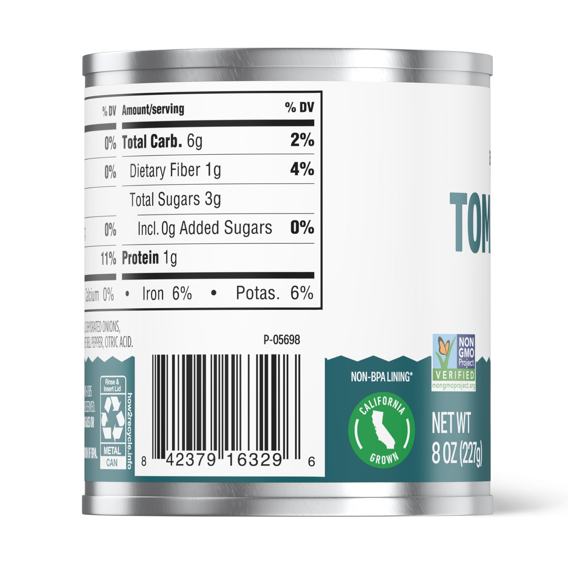 Amazon Grocery, Tomato Sauce, 8 Oz (Previously Amazon Fresh, Packaging May Vary)