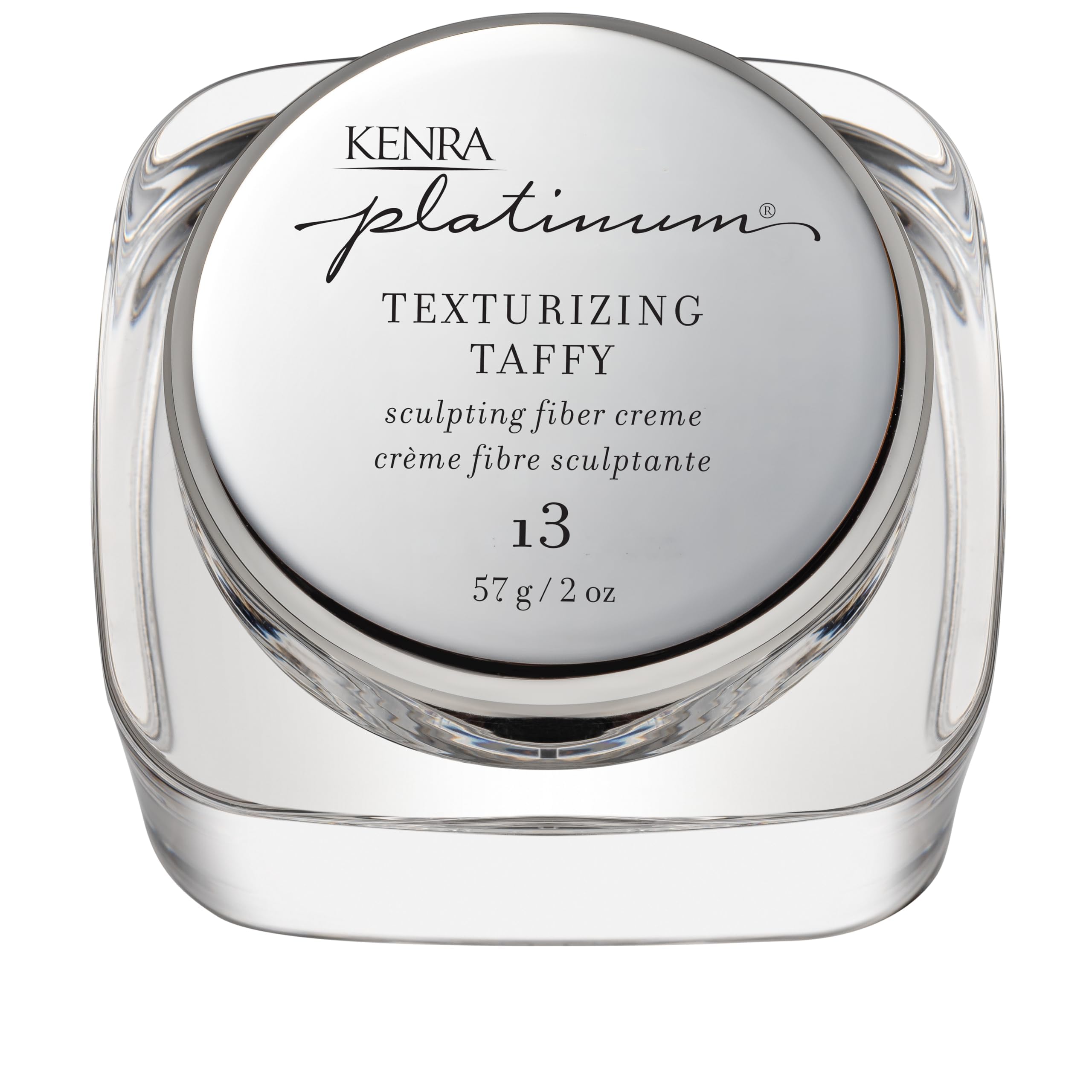 Kenra Professional Platinum Texturizing Taffy 13 | Styling Fiber Creme| Medium Hold | Details & Smooths Styles | Superior Control for Sculpting Short & Long Hairstyles | All Hair Types | 2 fl. Oz