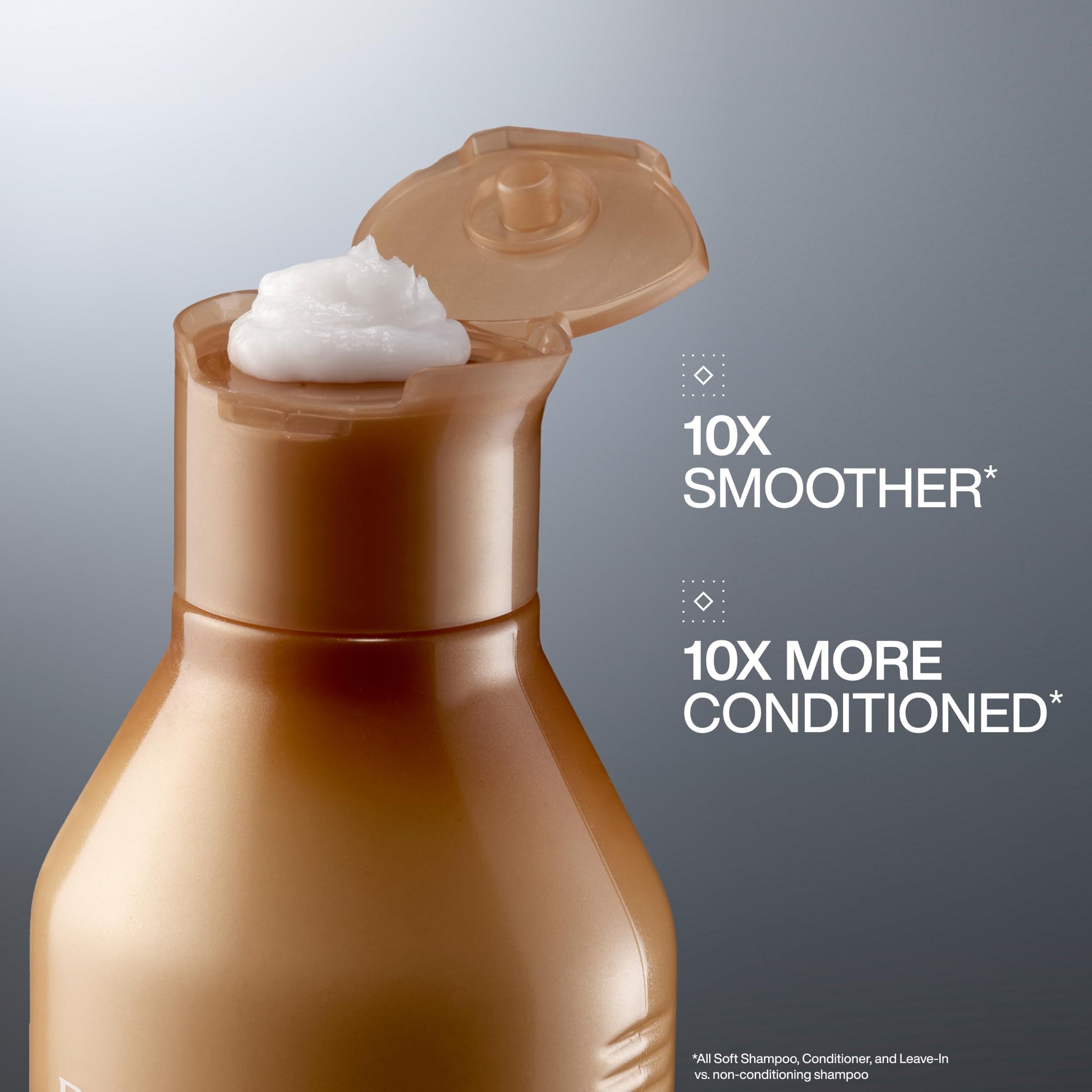 Redken All Soft Conditioner | For Dry, Brittle Hair | Moisturizes & Provides Intense Softness | With Argan Oil | 10.1 Fl Oz