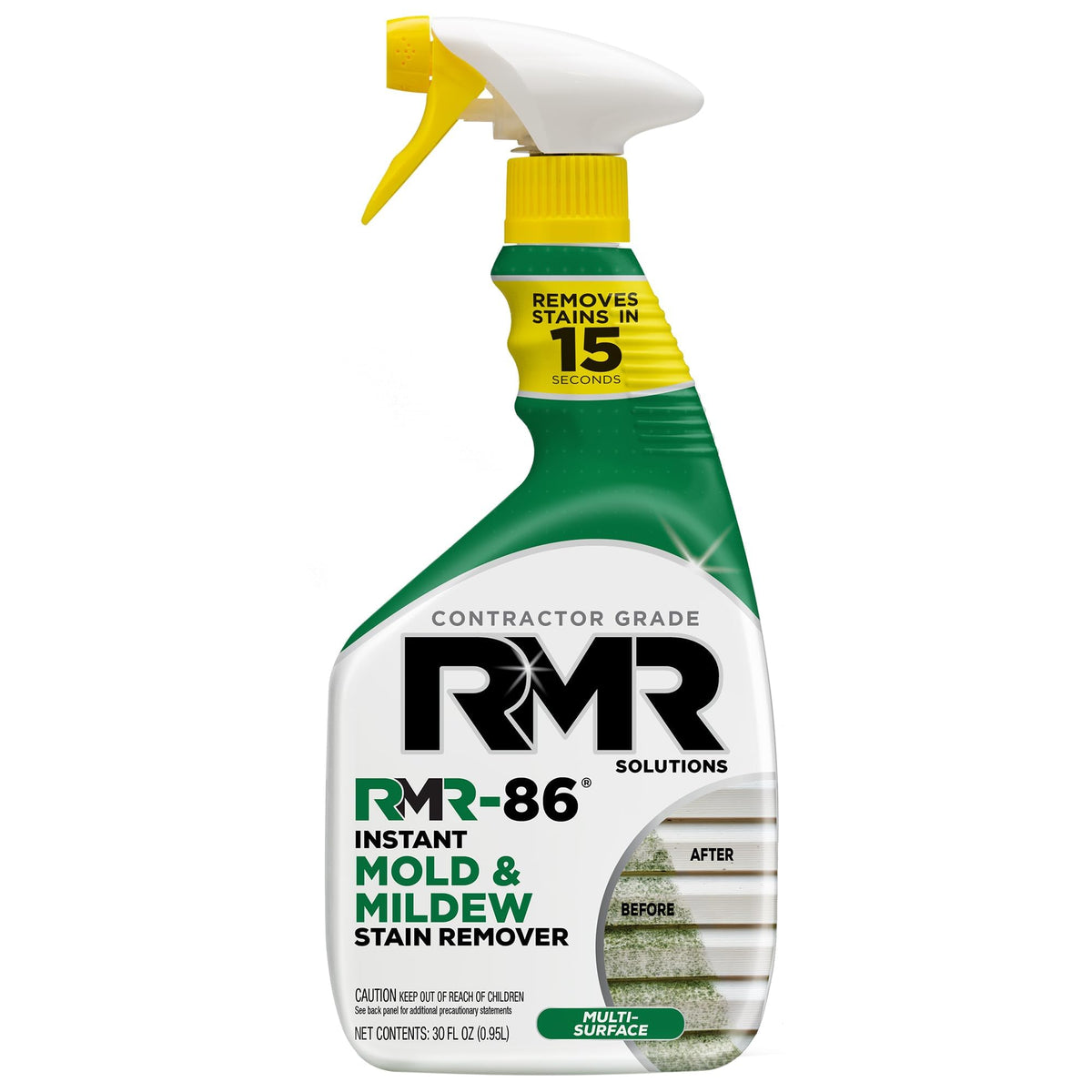 RMR-86 Sofortiger Schimmel- und Stockflecken-Entferner Spray - Scheuerfreie Formel, 887 ml