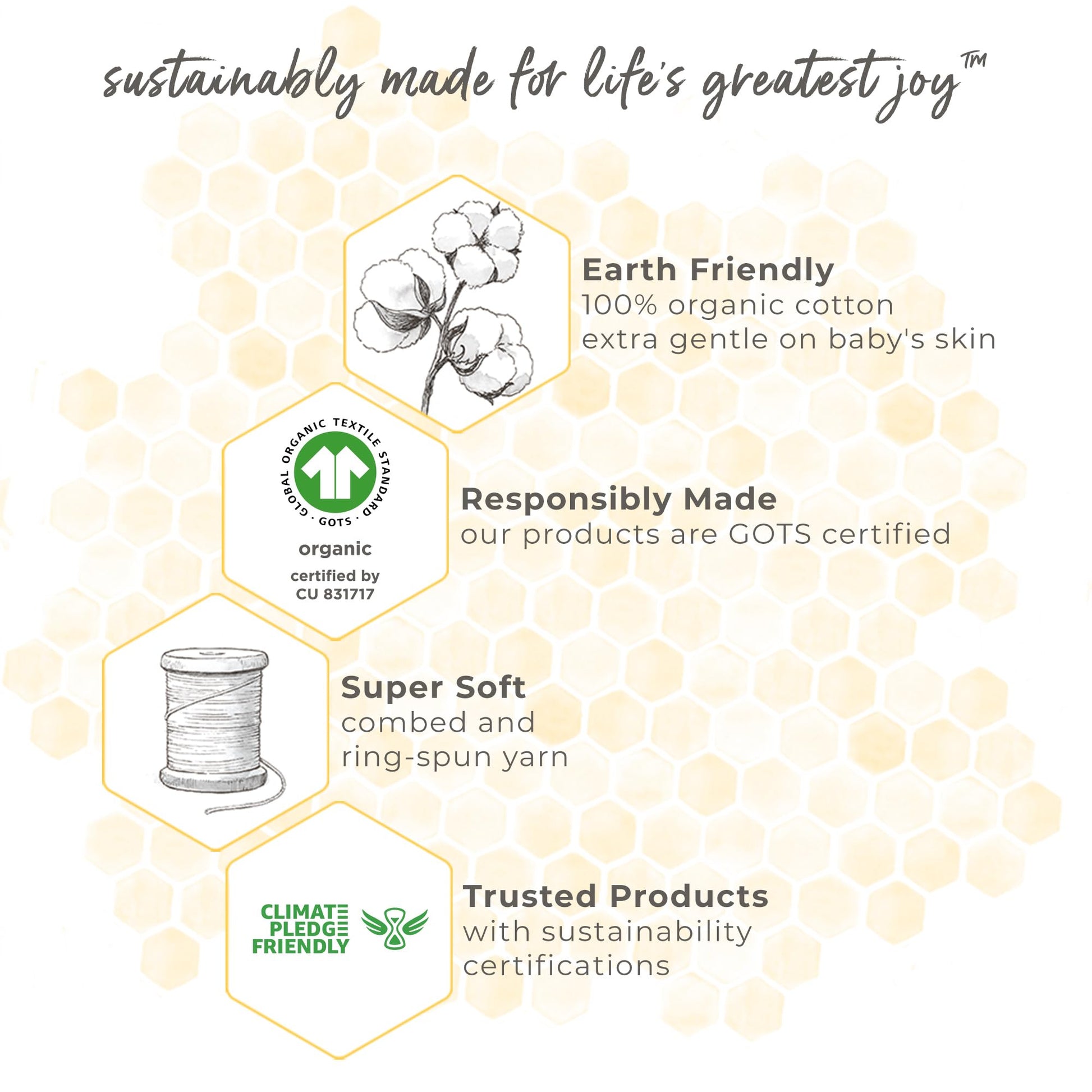 Burt's Bees Baby Infant Washcloths, 100% Organic Cotton, Soft and Super Absorbent Knit Terry Wash Cloth - 3 Pack Set