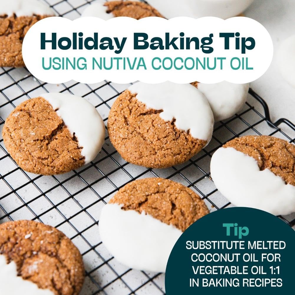 Nutiva, Organic Coconut Oil, 15 Fl Oz