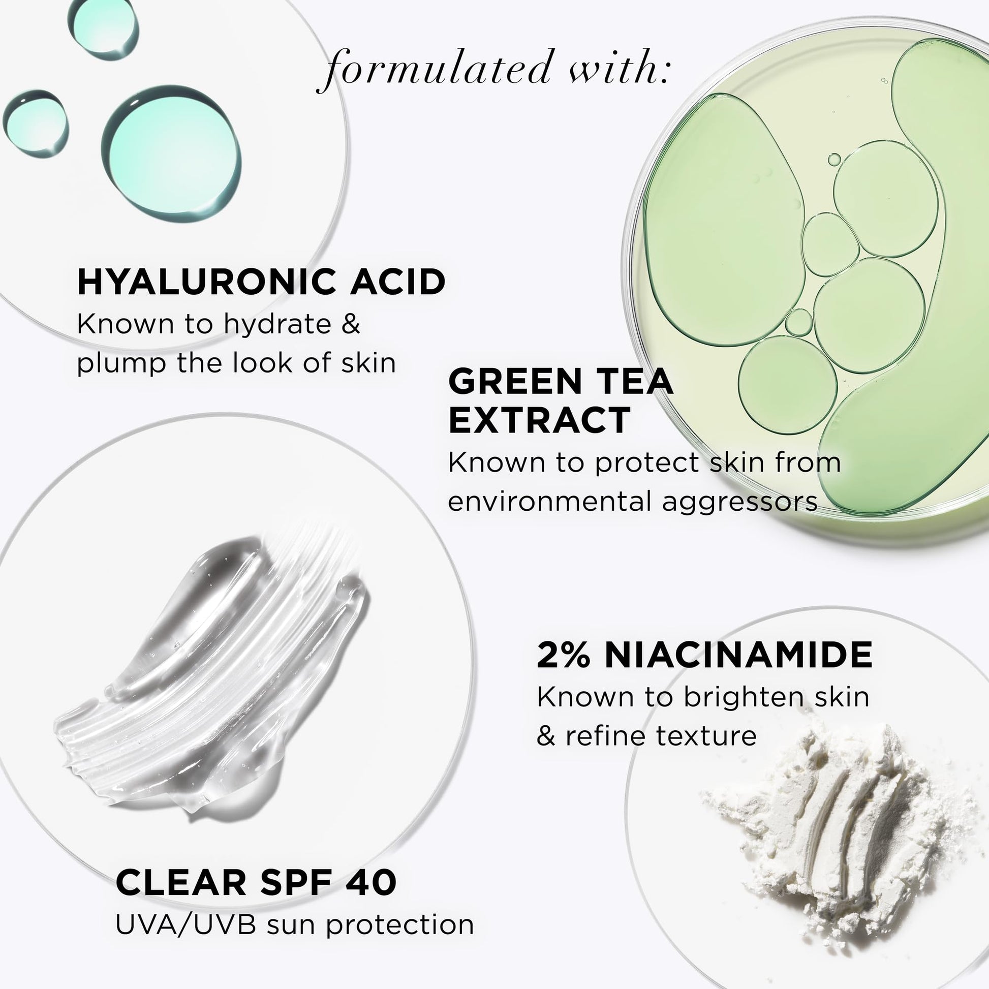 IT Cosmetics CC+ Nude Glow (Light Medium) - Medium Coverage Foundation with SPF 40 & Brightening Glow Serum, Lightweight Skin Tint, 2% Niacinamide + Hyaluronic Acid, Up to 24H Hydration - 1.08 fl oz