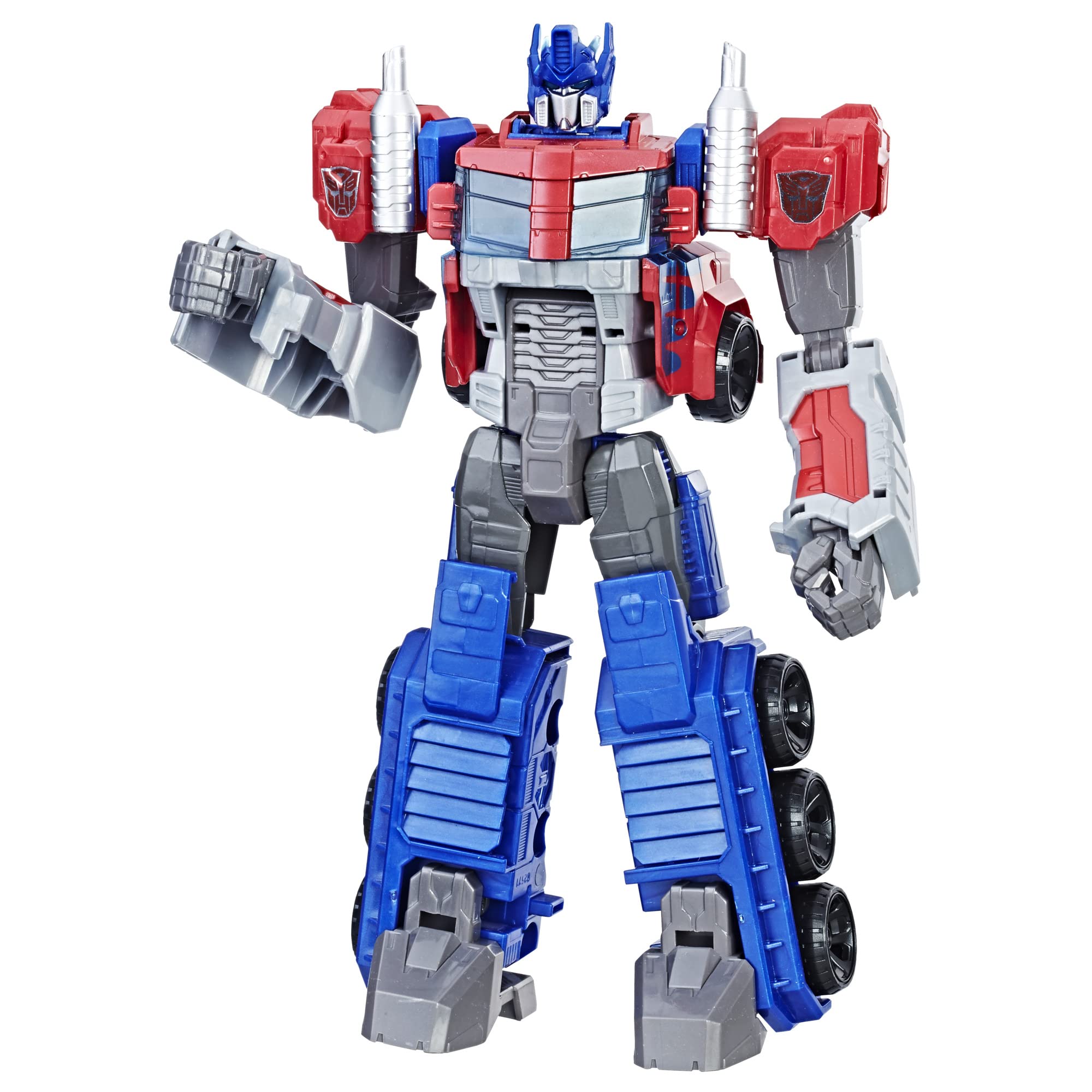 Transformers Toys Heroic Optimus Prime Action Figure - Timeless Large-Scale Figure, Changes into Toy Truck - Toys for Kids 6 and Up, 11-inch ( Exclusive)