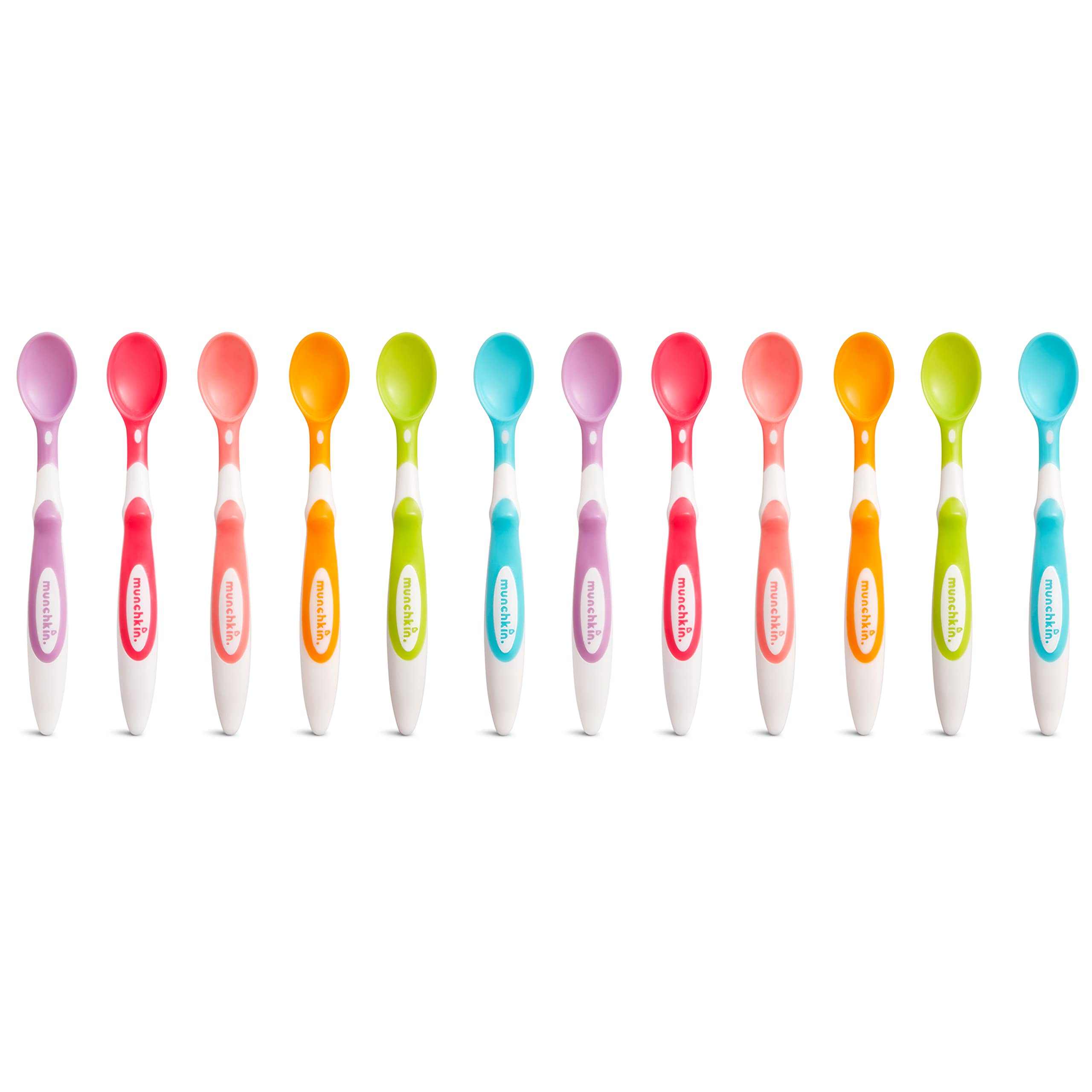 Munchkin® Soft Tip™ Baby Spoons, BPA Free, 12 Pack