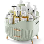 Pajiriona Makeup Organizer with Drawers,Skincare Organizer for Vanity,Storage Box with Handle,Large Cosmetic Display case for Dresser, Bathroom Countertop