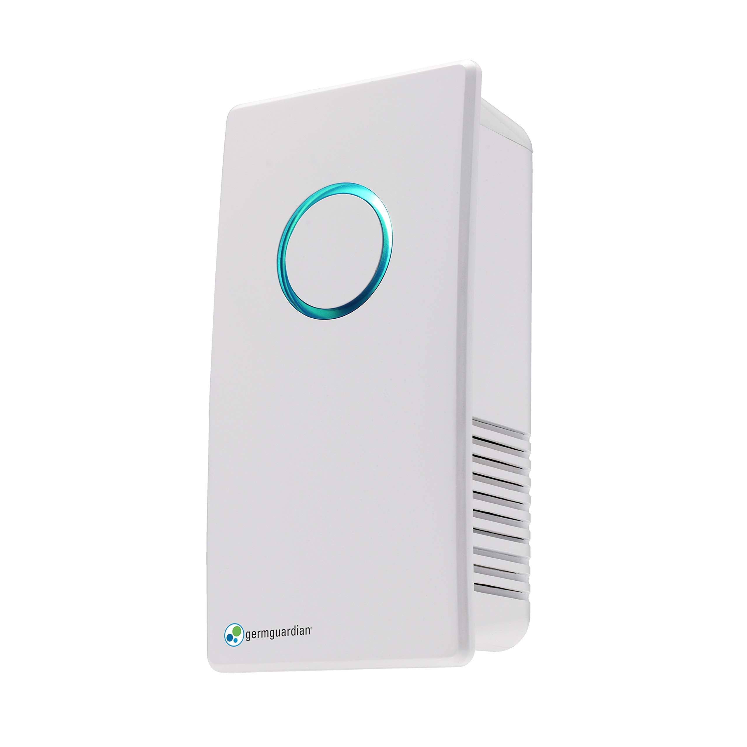 Germ Guardian GG1100W 7" Pluggable Small Air Purifier, Small Room Wall Air Sanitizer, Freshens Air, UV-C Light Kills Germs, Reduces Odors from Pets, Cooking, Mold, GermGuardian, 1-Yr Wty (White)