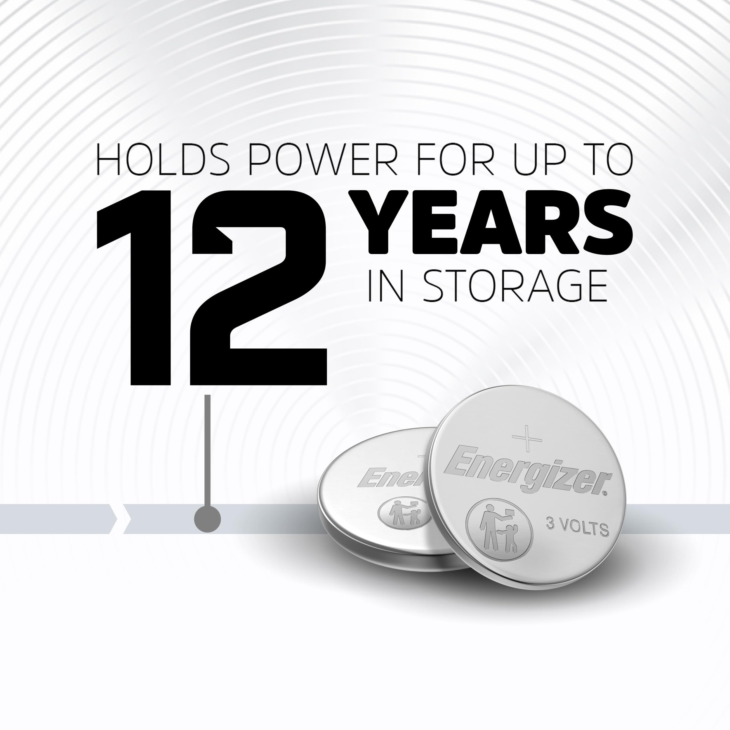 Energizer 2032 Batteries (6 Pack), 3V Lithium Coin Batteries