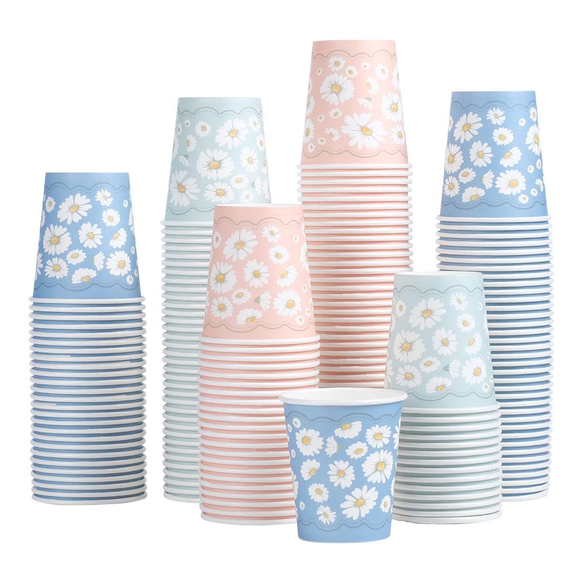 Lamosi 3 oz Bathroom Cups 300 Pack, 3 oz Paper Cups, Mouthwash Cup, Mini Paper Cup for Parties, Picnics, Barbecues, Travel and Events