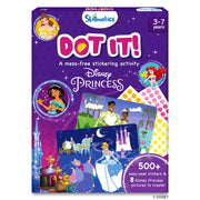 Skillmatics Dot It Sticker Art - Disney Princess, Mess-Free Fun for Kids, 500+ Stickers, Craft Kits, DIY Scrapbooking Activity, Travel Toys, Gifts for Girls & Boys Ages 3, 4, 5, 6, 7
