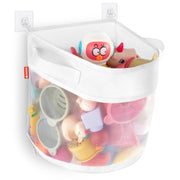 UNEEDE Bath Toy Organizer,4 Gallons Bathtub Toy Storage Organizer,Quick Access Bath Toy Holder for Bathtub,Baby Organizere,Quick Dry Baby for Tub,Mesh Shower Caddy