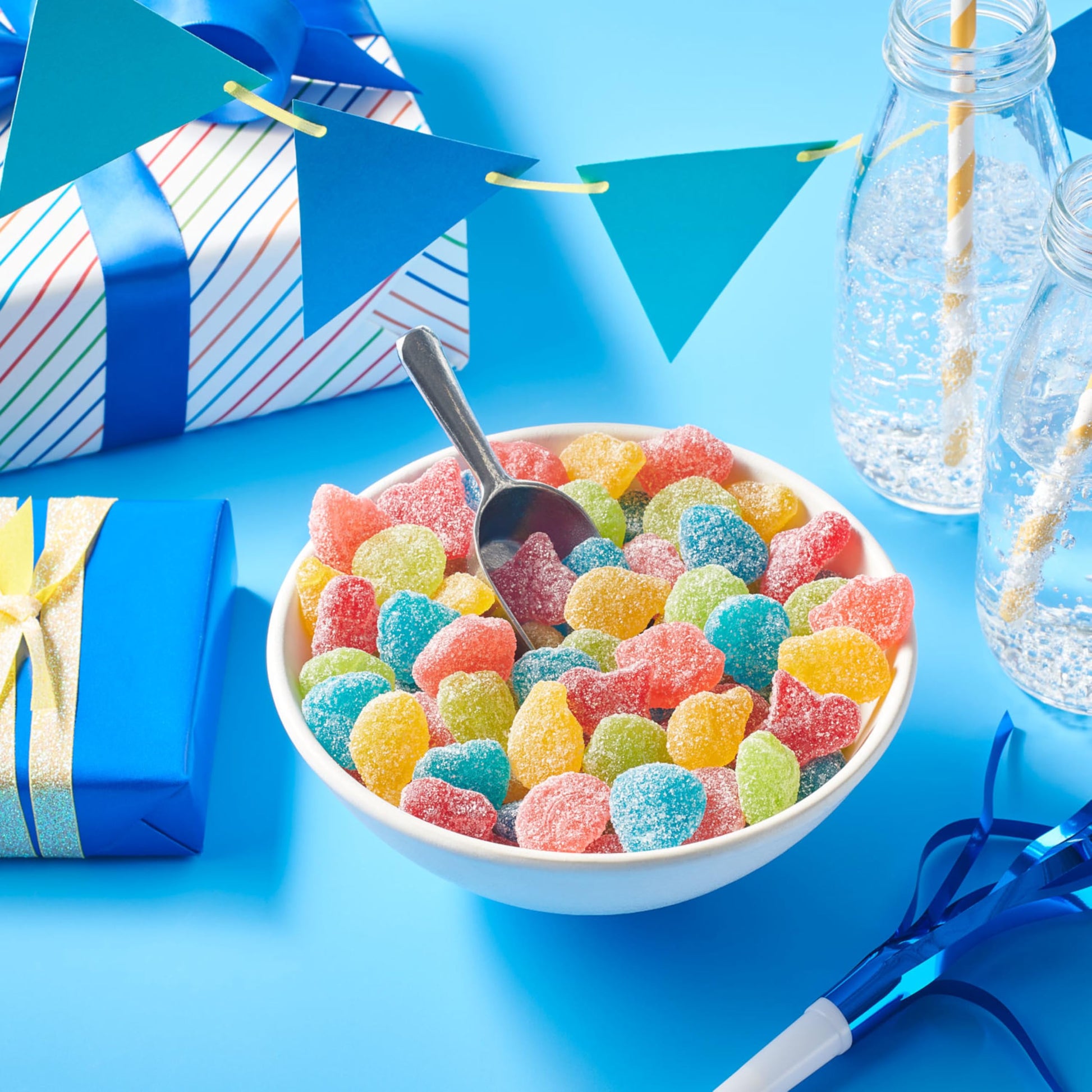 JOLLY RANCHER Sour Gummies Assorted Fruit Flavored Candy Bag, 6.5 oz