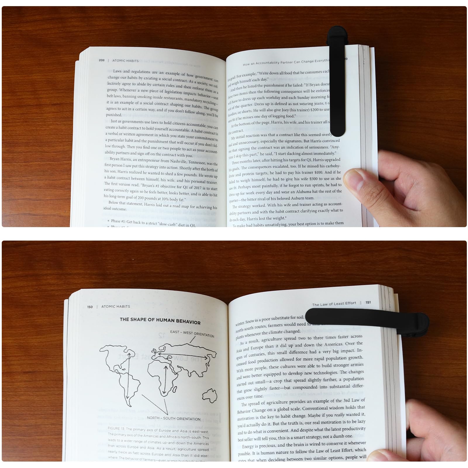 SMUK 3pcs Automatic Bookmark, Silicone Book Marks for Reading Women, Men, Kids, Book Lovers, Cute Unique Book Markers for Reading, Reading Accessories Gifts for Book Lovers
