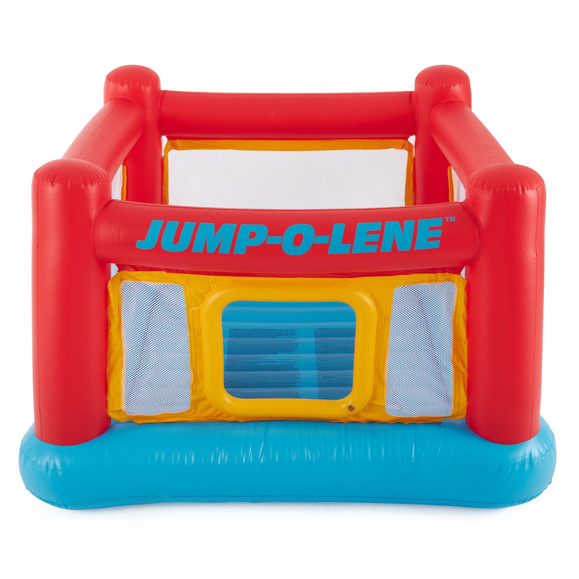 Intex Inflatable Jump-O-Lene Playhouse Trampoline Bounce House for Kids Ages 3-6
