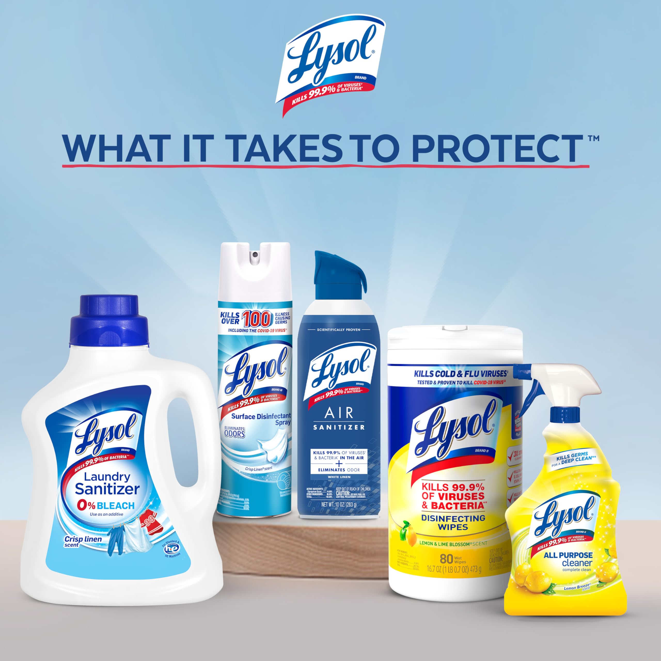Lysol Air Sanitizer Spray with Odor Eliminator for Home & Office, Sanitizing Spray, Air Freshener Alternative, Simple Fresh Scent, 10 oz (Pack of 3)