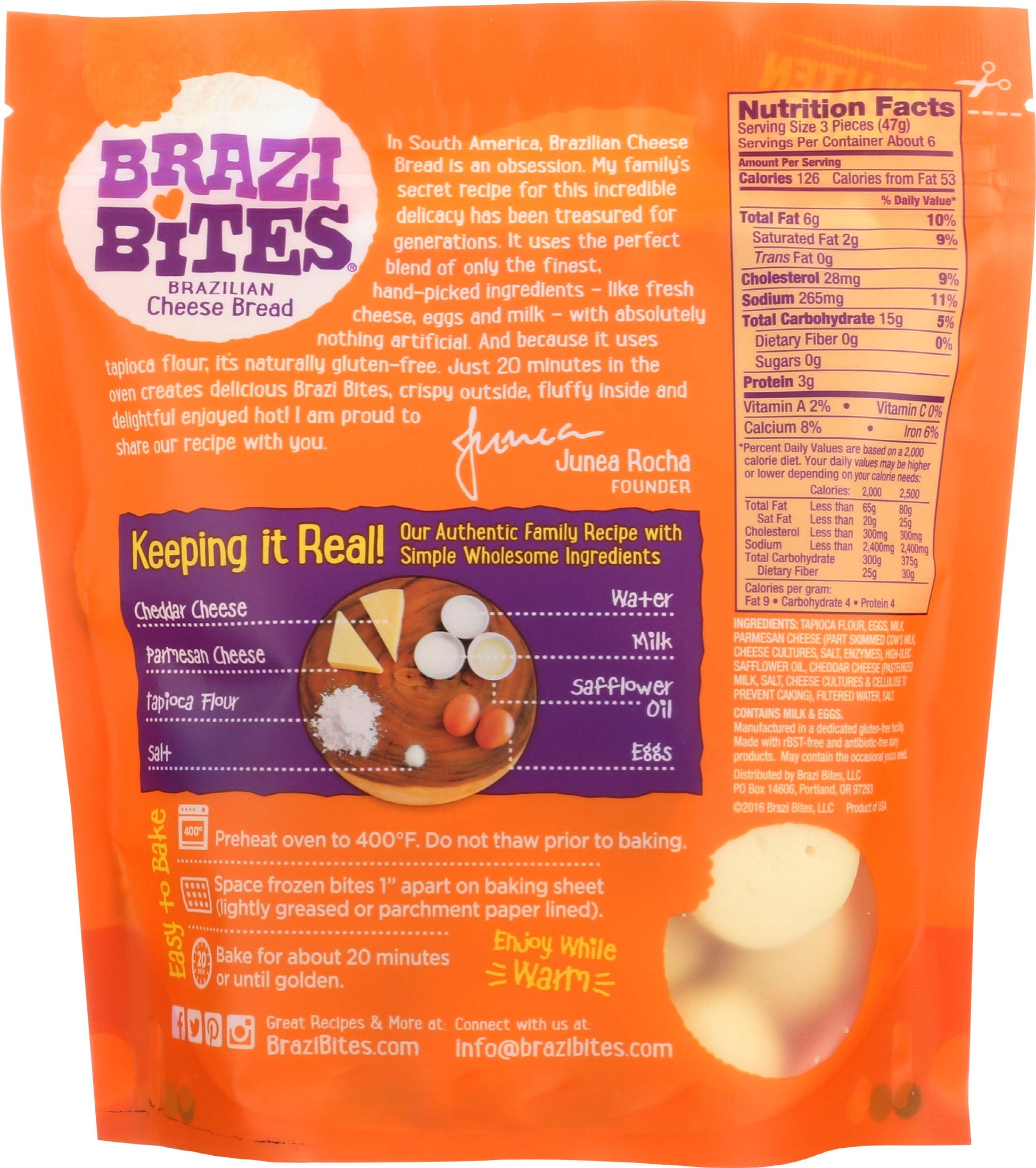 Brazi Bites Brazilian Cheese Bread, Original, 11.5 oz (Frozen)