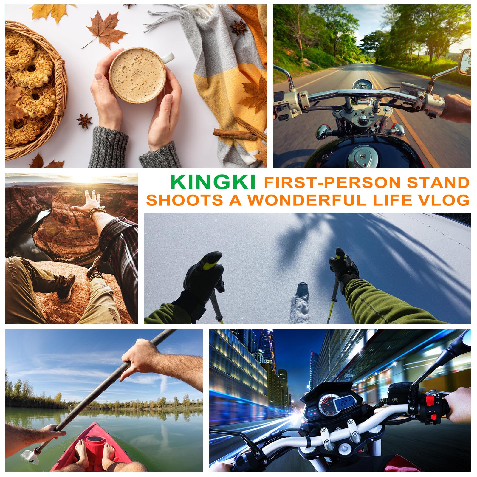 KINGKI Mobile Phone Chest Mount Harness Strap Holder Cell Phone Clip Action Camera POV for Samsung iPhone Plus etc