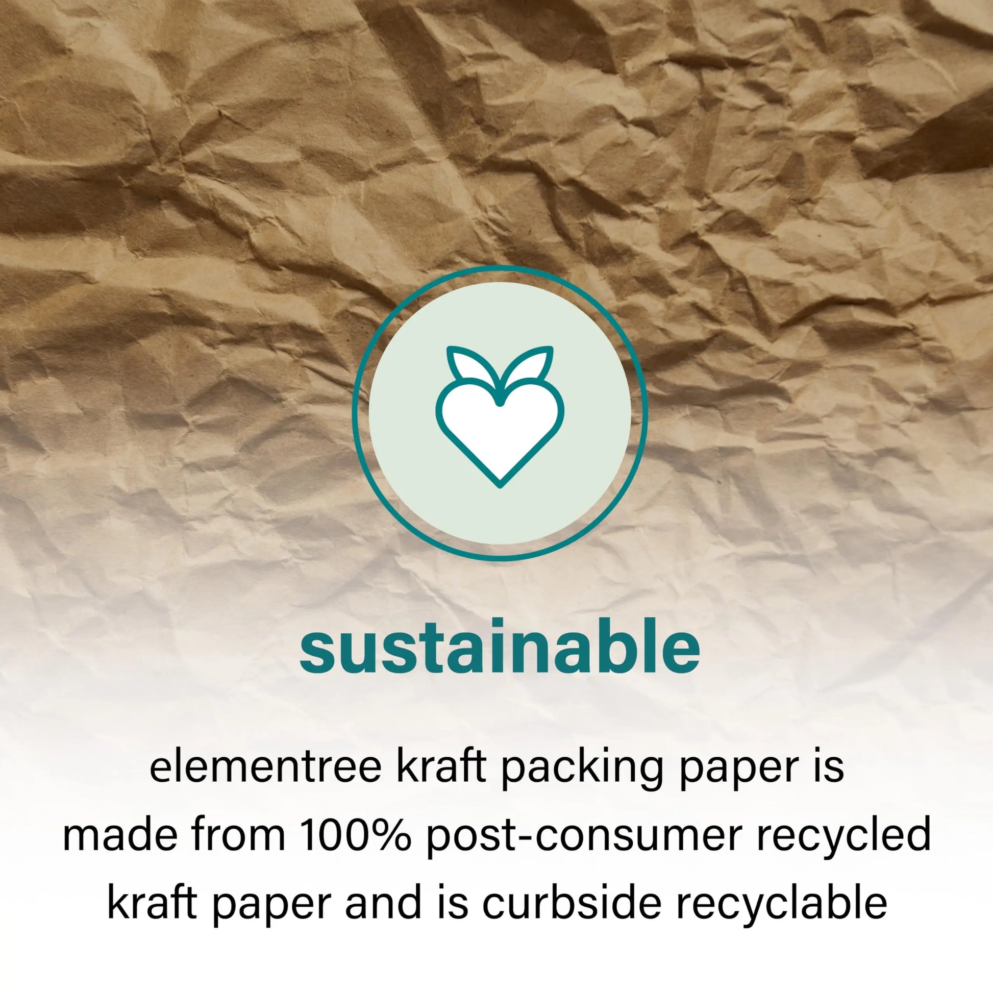 Elementree Brown Packing Paper Sheets for Moving & Shipping - 1500 Count (1375 Feet) - 14.25" x 11" Sheet Size - Sustainable Void Fill Packaging Made in the USA - Kraft Paper Thickness (00919)