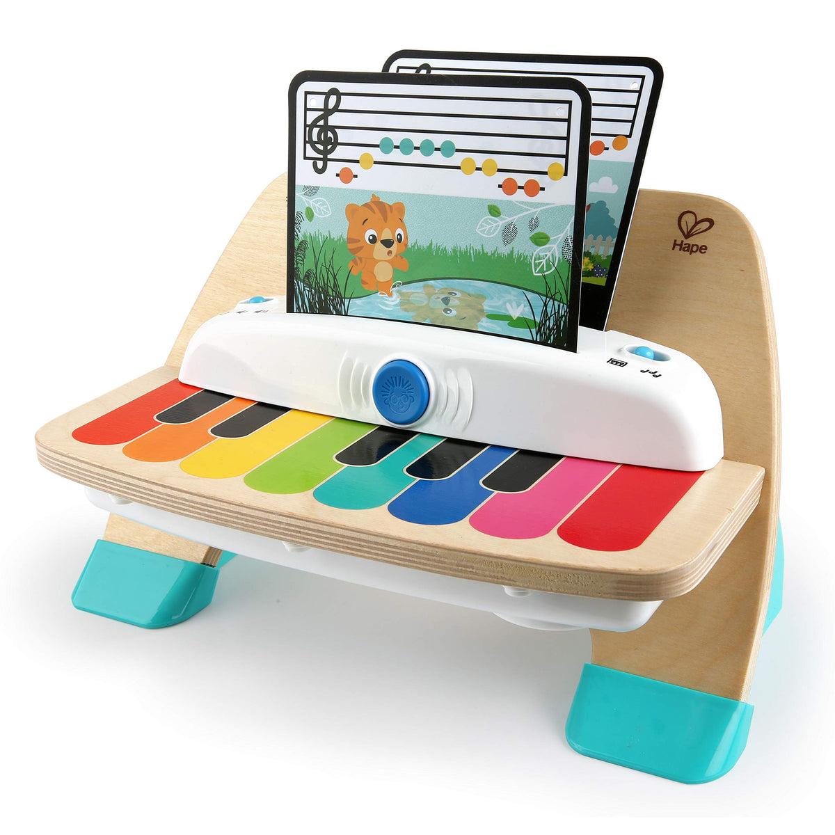 Baby Einstein und Hape Magic Touch Xylophon-Klavier, Montessori-Musiklernspielzeug für Babys und Kleinkinder ab 6 Monaten