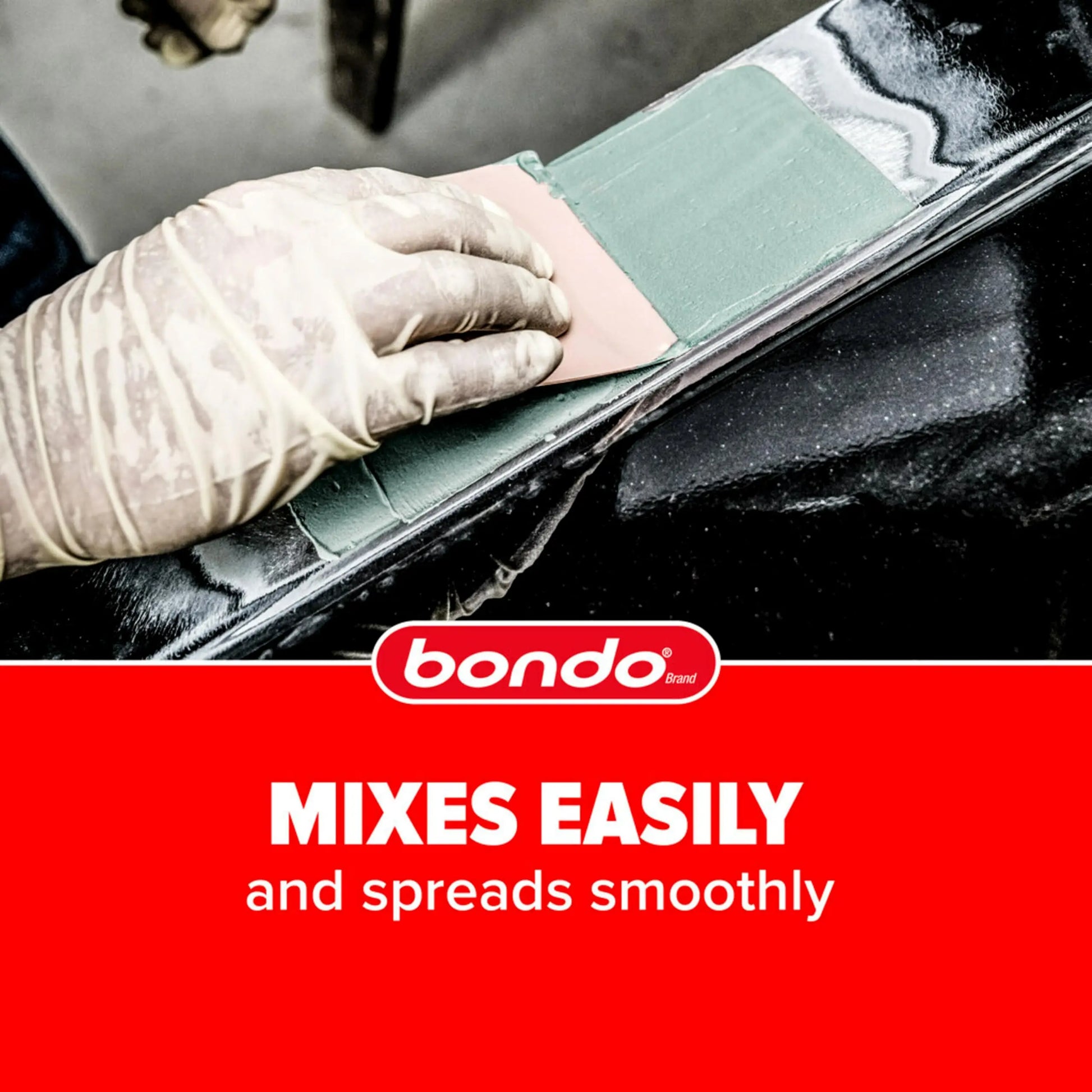 Bondo Body Filler, Original Formula for Fast, Easy Repair & Restoration for Your Vehicle, 00262, Filler 1.57 lb and Hardener 0.75 oz, 1 Can (OR-QT-ES)